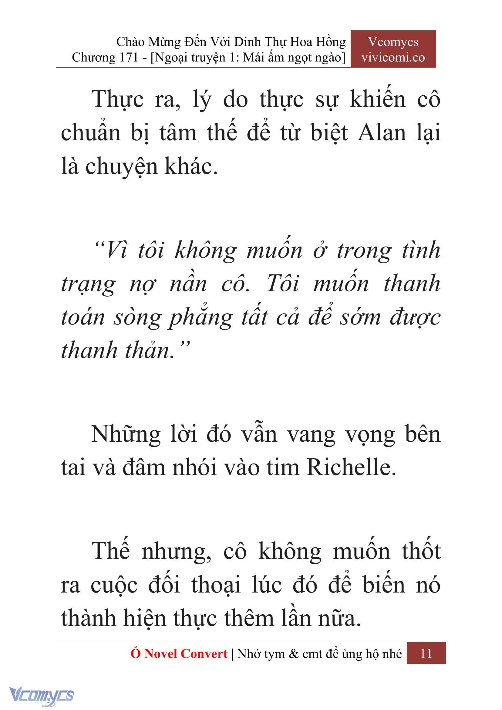 [Novel] Chào Mừng Đến Với Dinh Thự Hoa Hồng Chap 171 - Trang 2