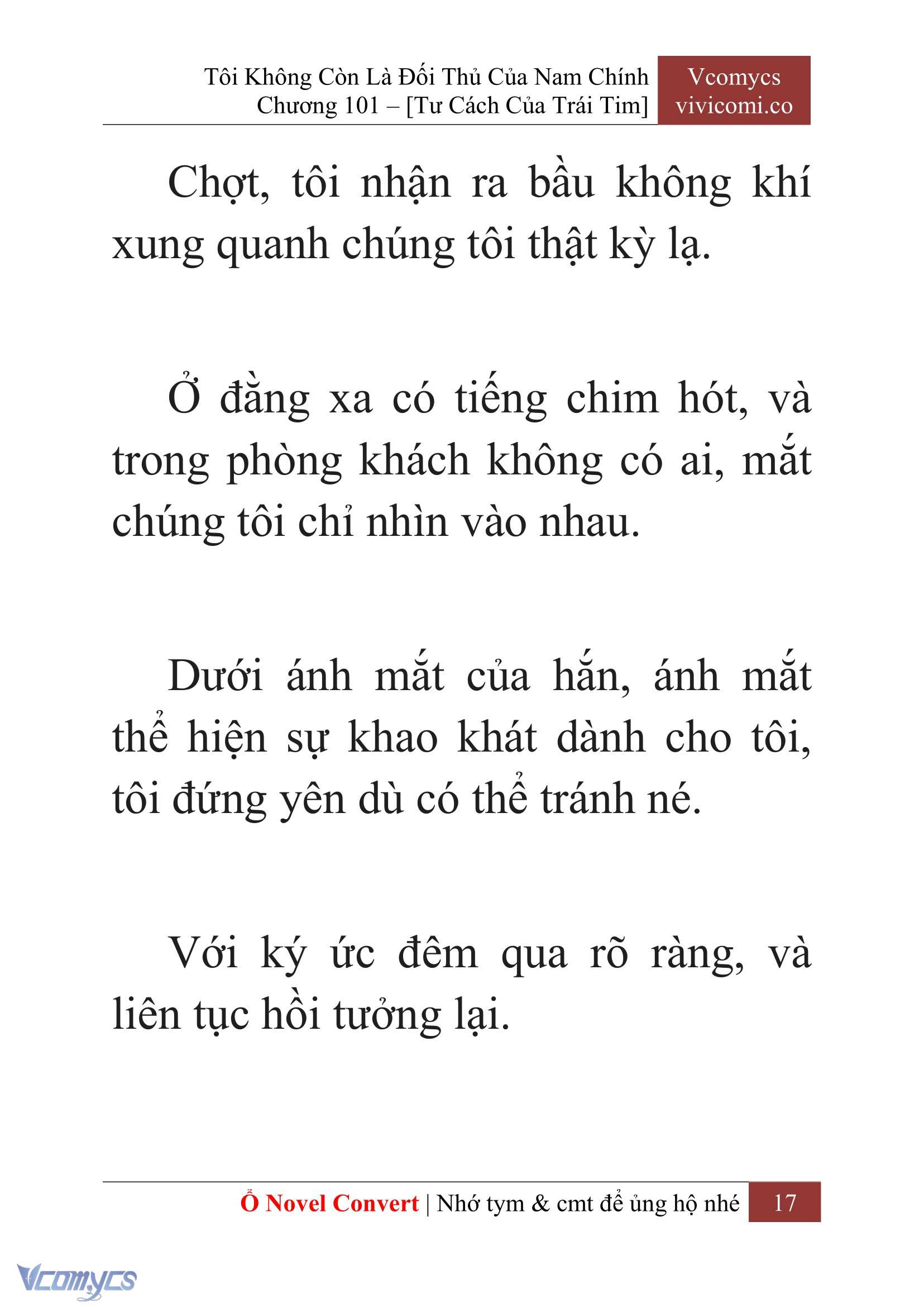 [Novel] Tôi Không Còn Là Đối Thủ Của Nam Chính Chap 101 - Trang 2