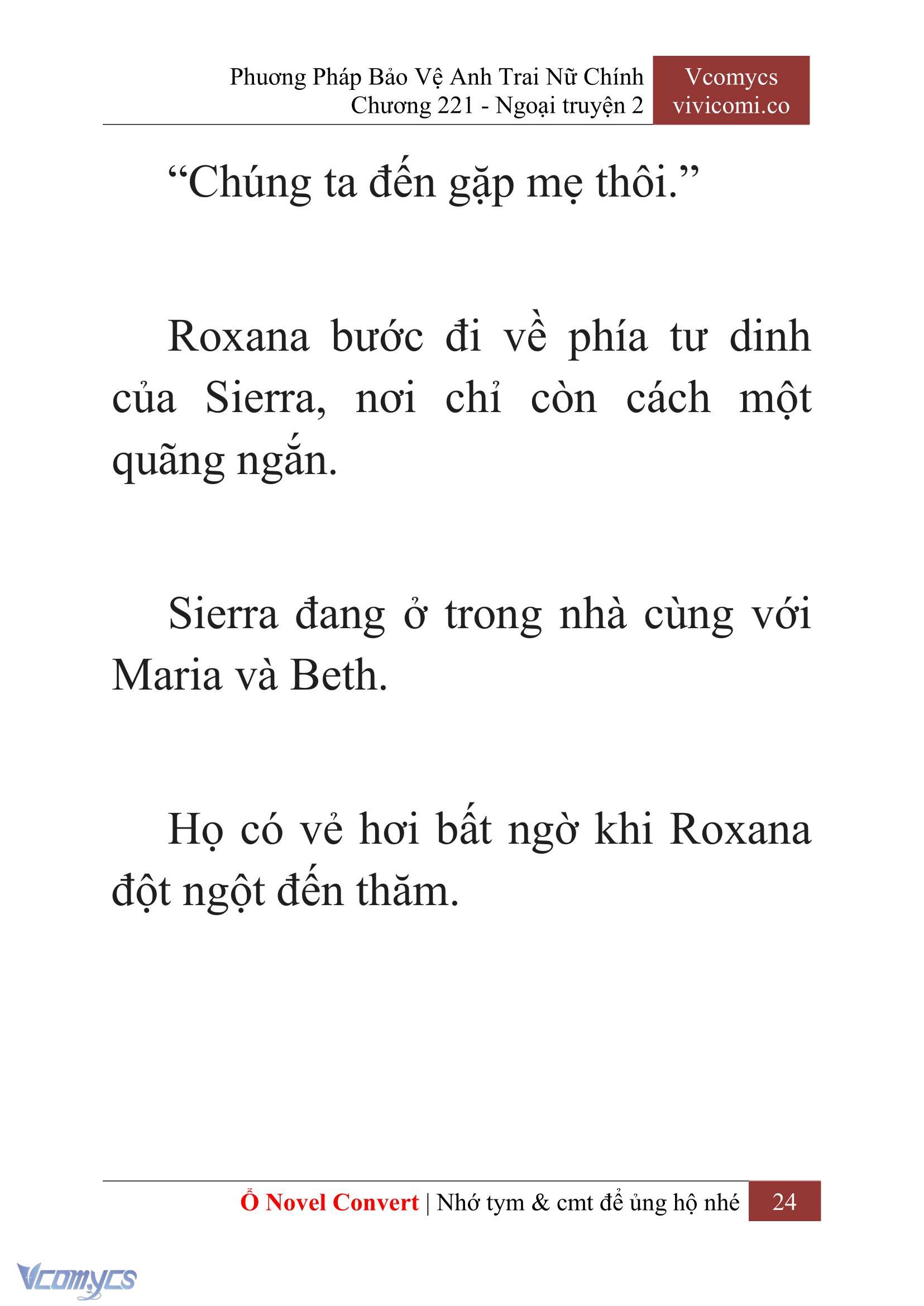 [Novel] Phương Pháp Bảo Vệ Anh Trai Nữ Chính Chap 221 - Trang 2