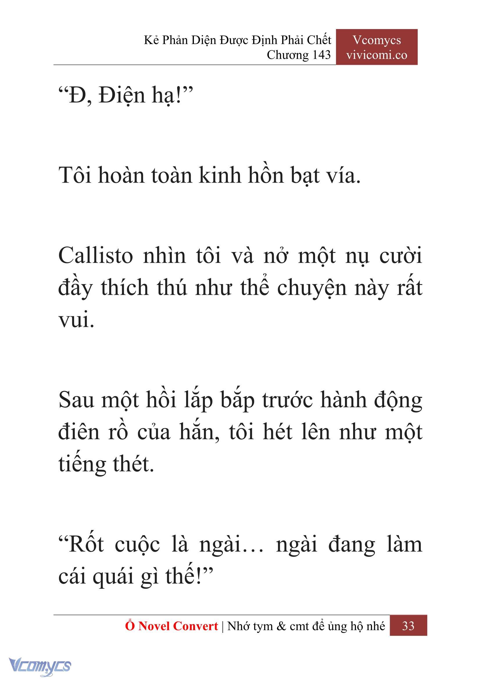 [Novel] Kẻ Phản Diện Được Định Phải Chết Chap 143 - Next Chap 144