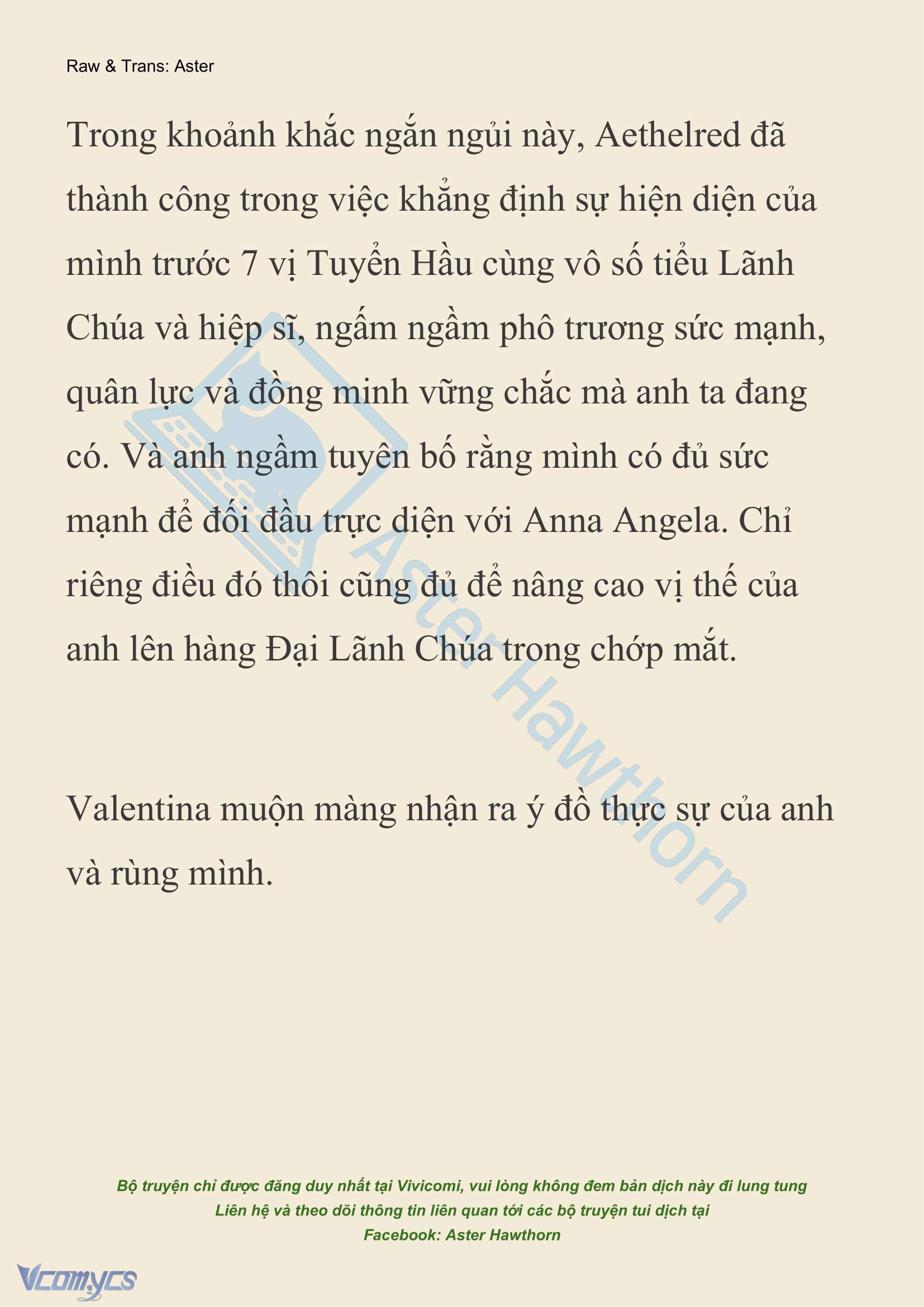 [NOVEL] Thiên Đường Của Valentina Chap 162 - Trang 2