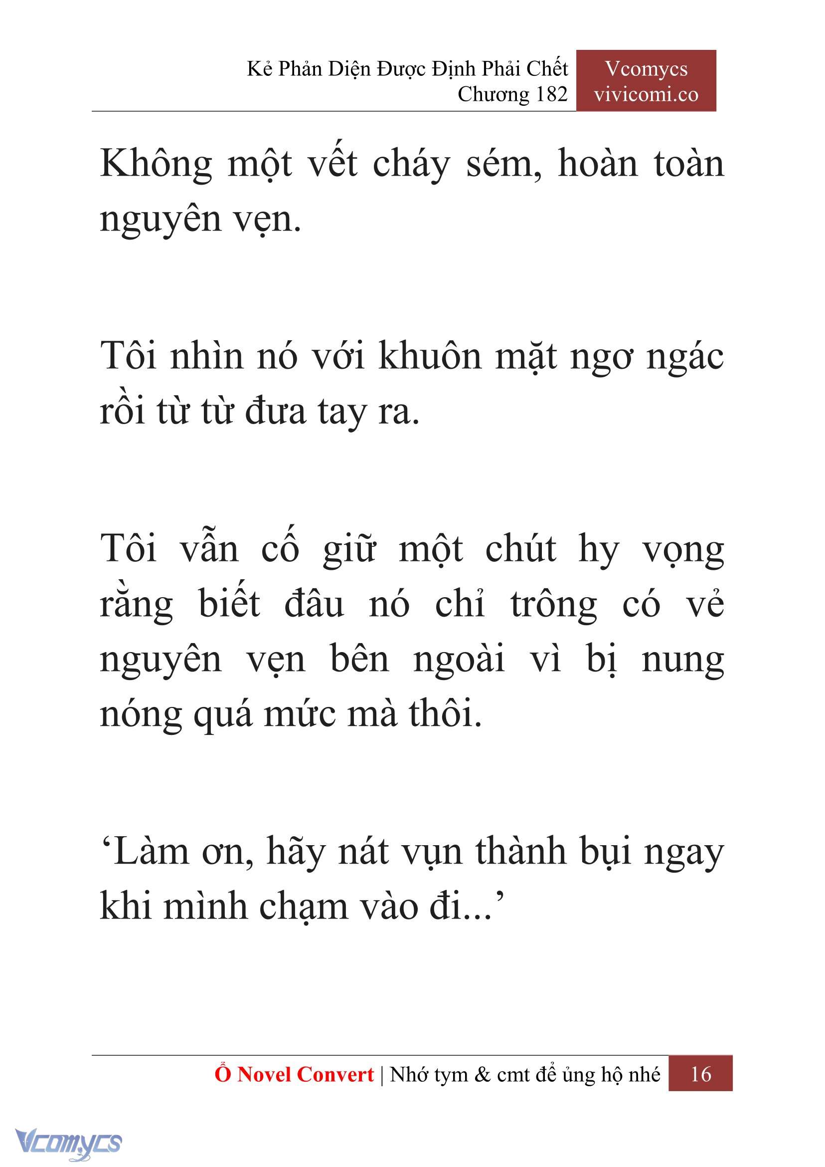 [Novel] Kẻ Phản Diện Được Định Phải Chết Chap 182 - Trang 2