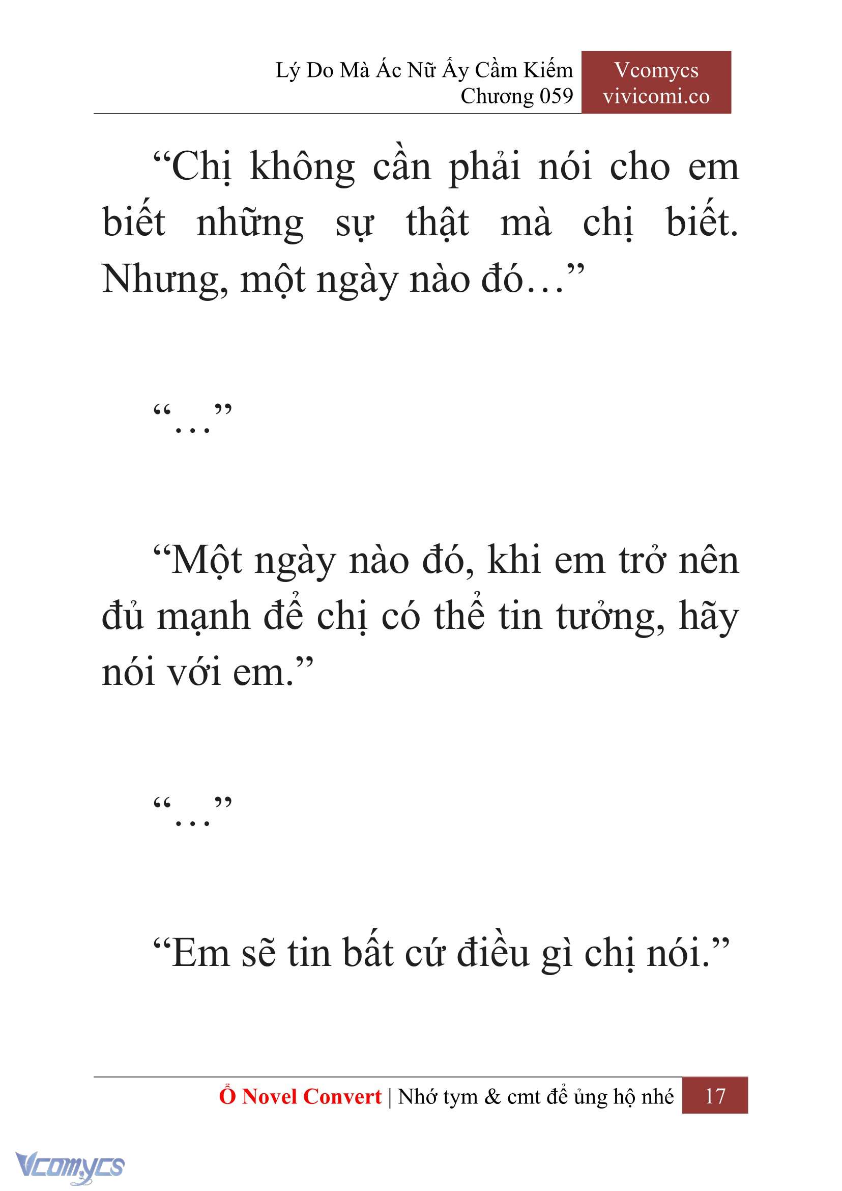 [Novel] Lý Do Mà Ác Nữ Ấy Cầm Kiếm Chap 59 - Trang 2