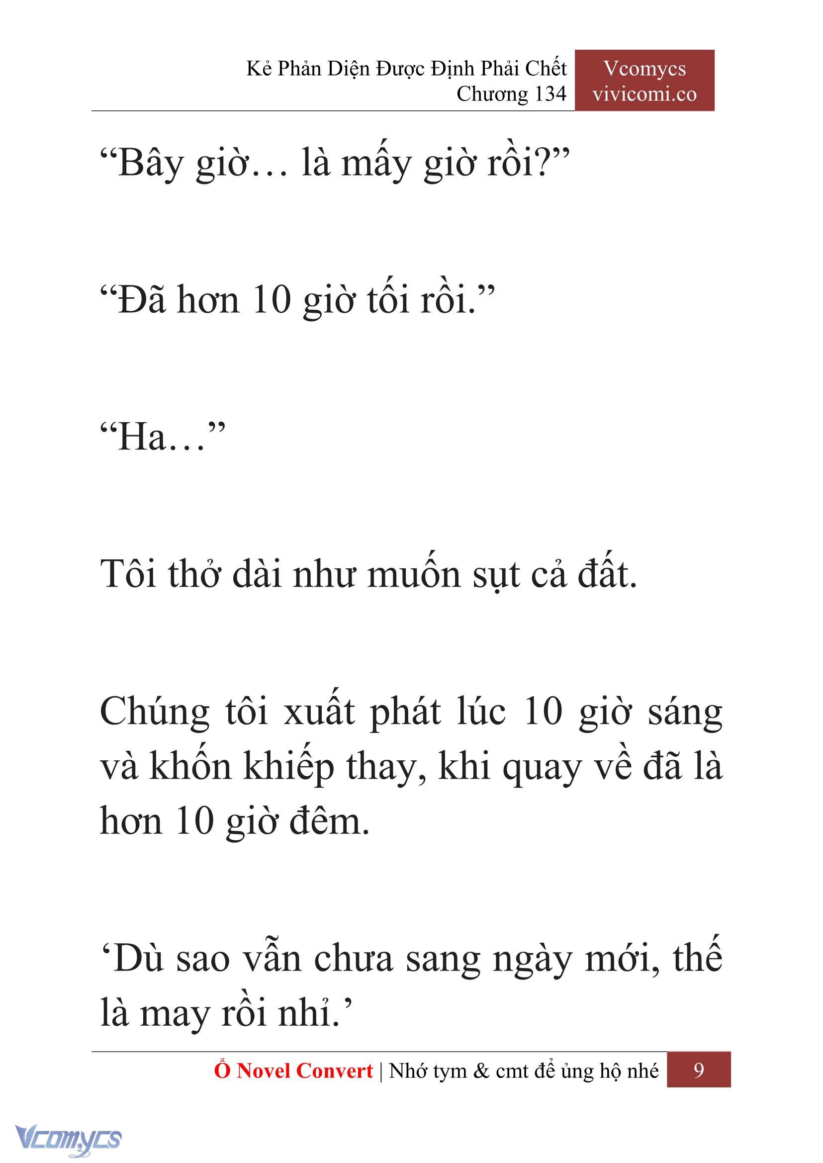 [Novel] Kẻ Phản Diện Được Định Phải Chết Chap 134 - Trang 2