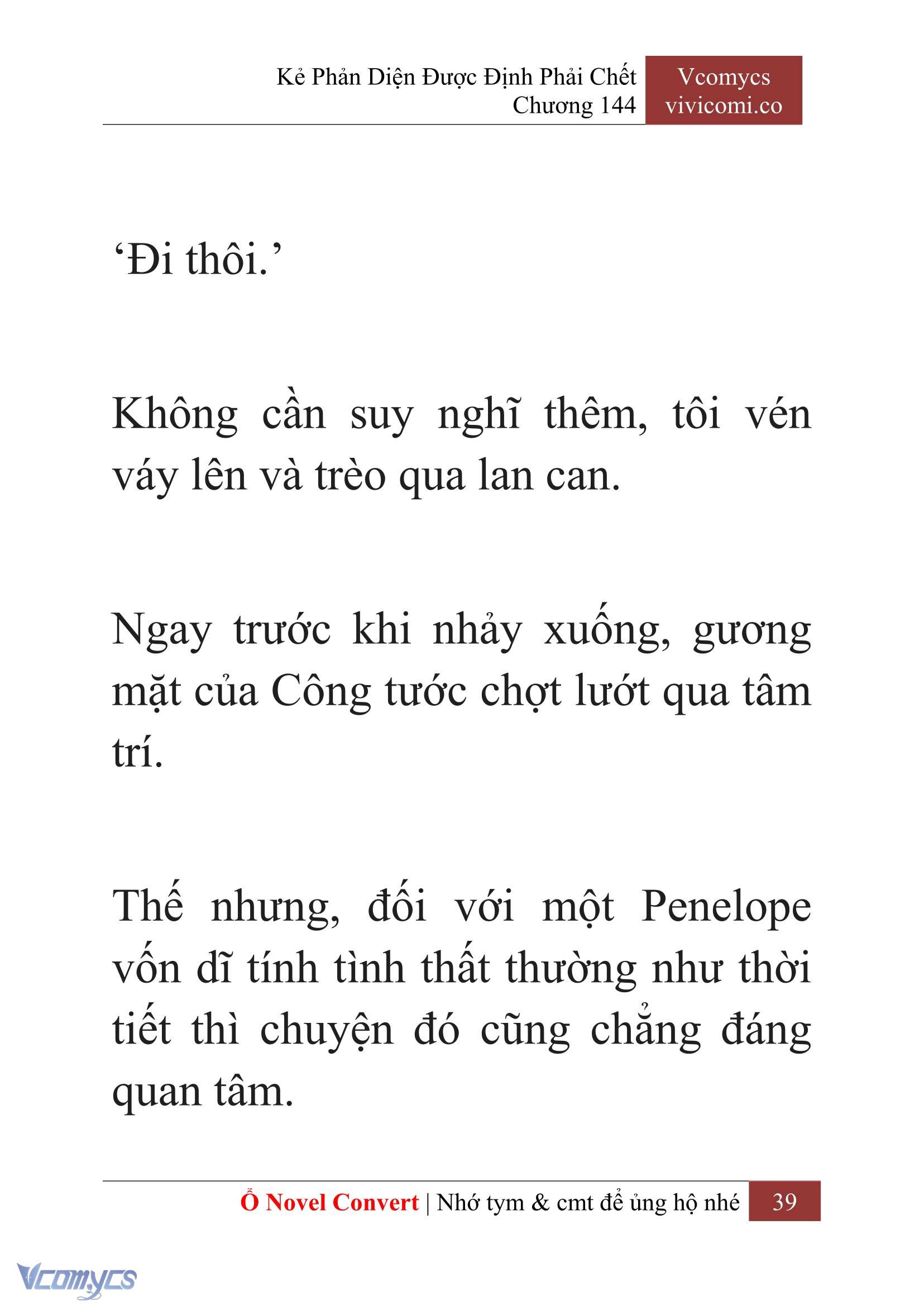 [Novel] Kẻ Phản Diện Được Định Phải Chết Chap 144 - Trang 2