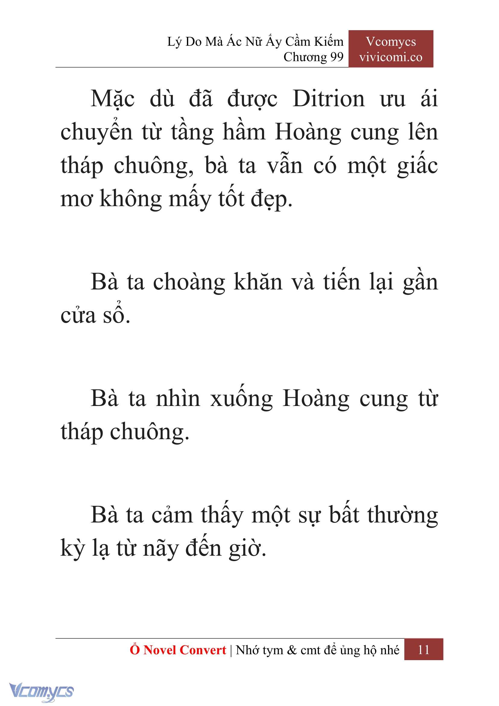 [Novel] Lý Do Mà Ác Nữ Ấy Cầm Kiếm Chap 99 - Next Chap 100