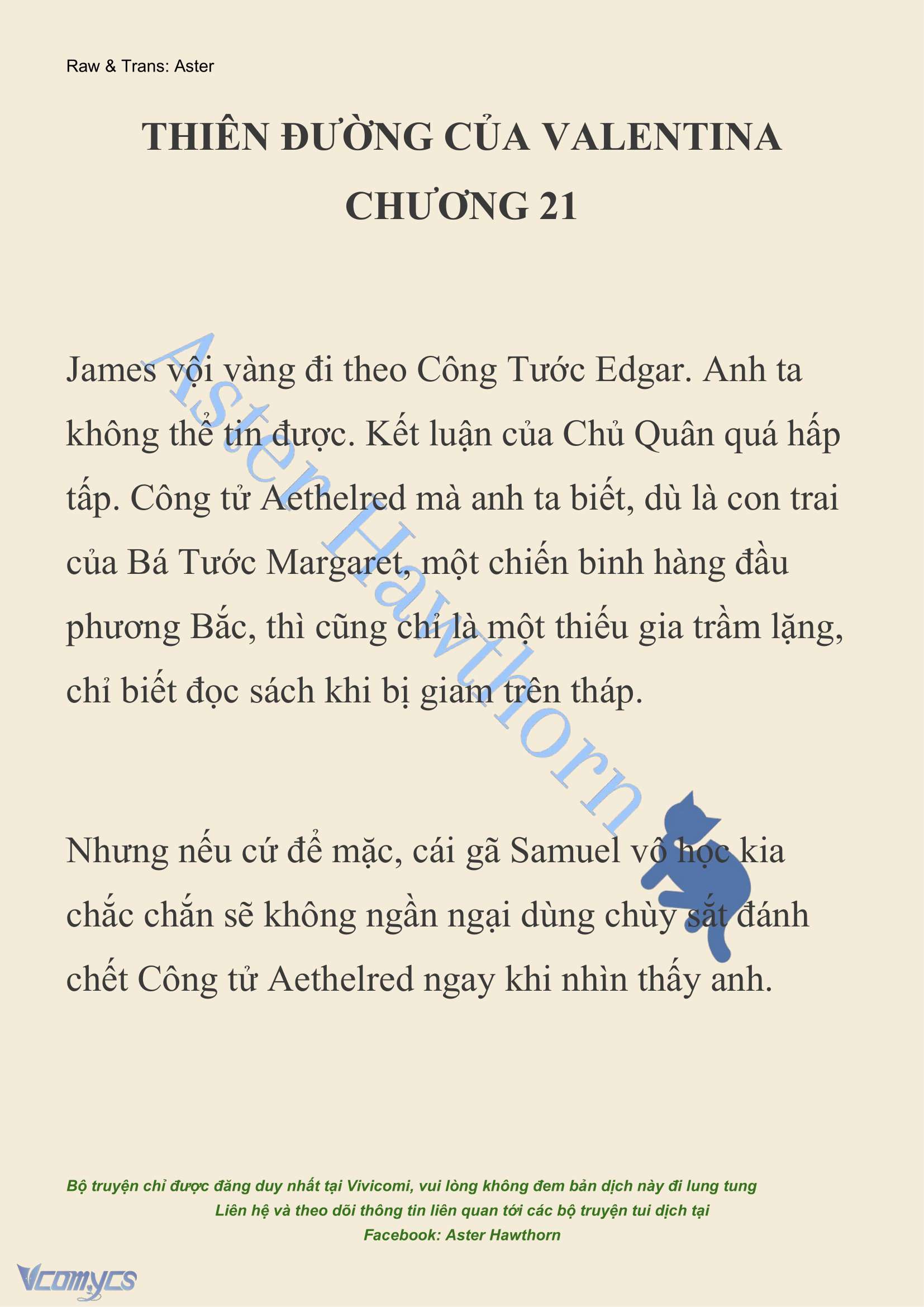[NOVEL] Thiên Đường Của Valentina Chap 21 - Trang 2