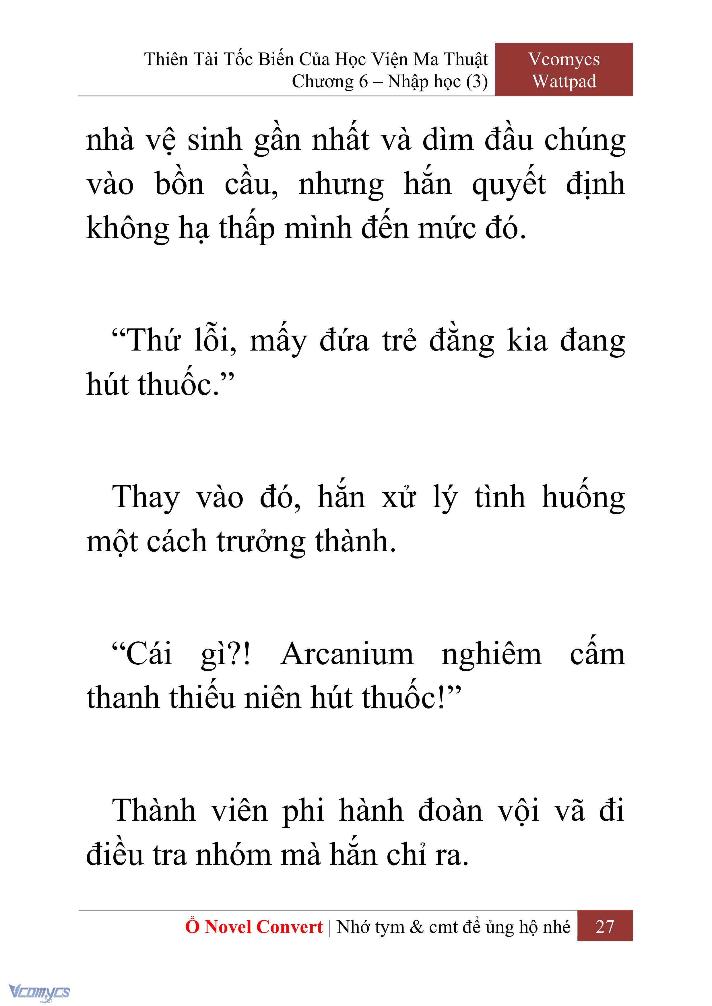 [Novel] Thiên Tài Tốc Biến Của Học Viện Ma Thuật Chap 6 - Trang 2