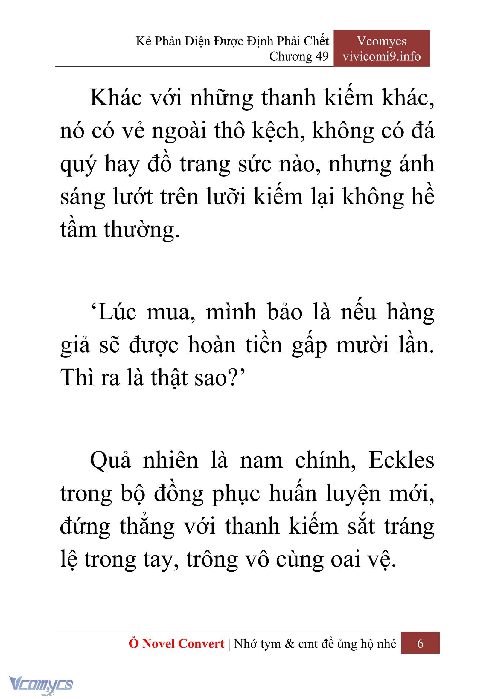 [Novel] Kẻ Phản Diện Được Định Phải Chết Chap 49 - Next Chap 50