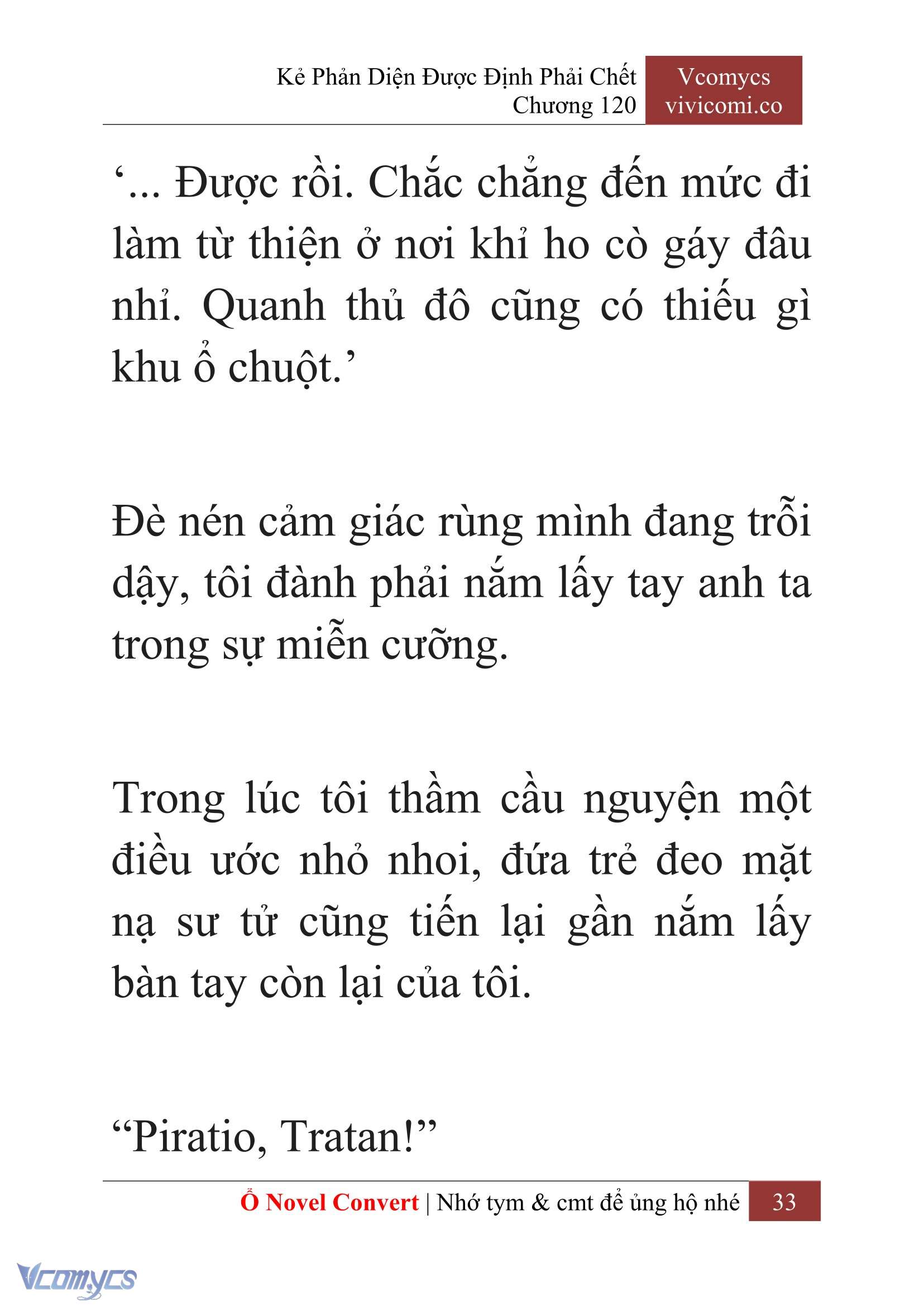 [Novel] Kẻ Phản Diện Được Định Phải Chết Chap 120 - Trang 2