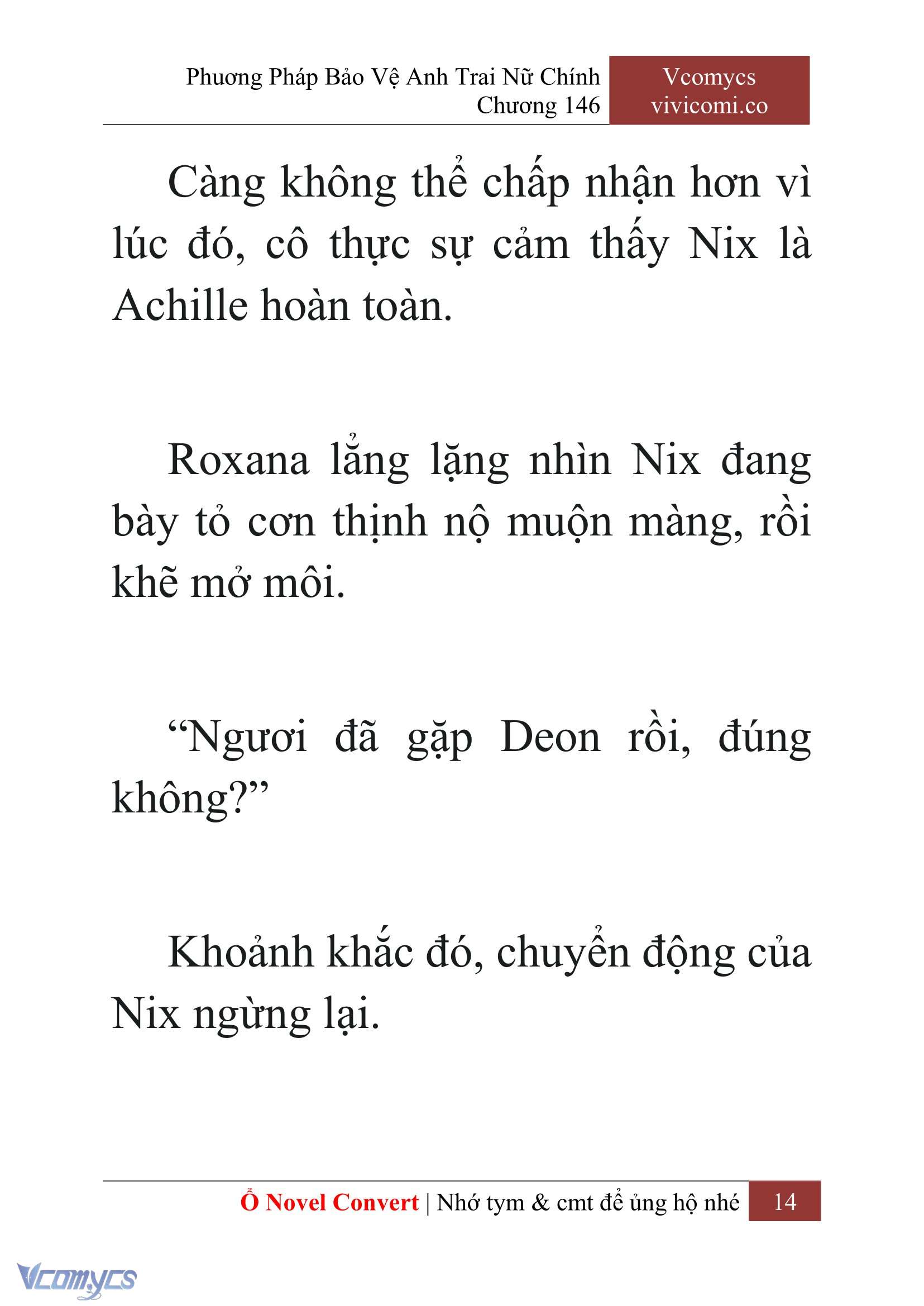 [Novel] Phương Pháp Bảo Vệ Anh Trai Nữ Chính Chap 146 - Trang 2