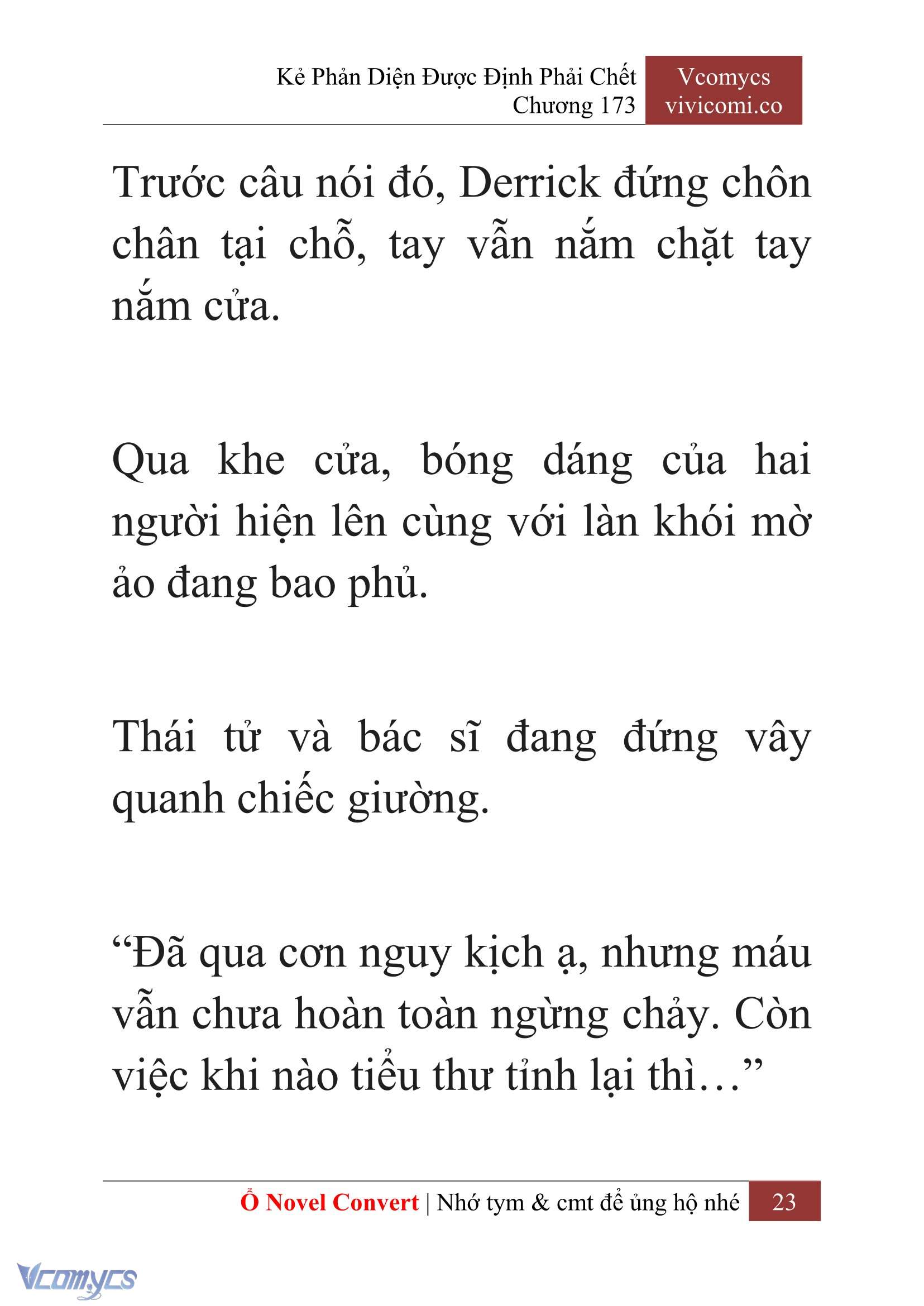 [Novel] Kẻ Phản Diện Được Định Phải Chết Chap 173 - Trang 2