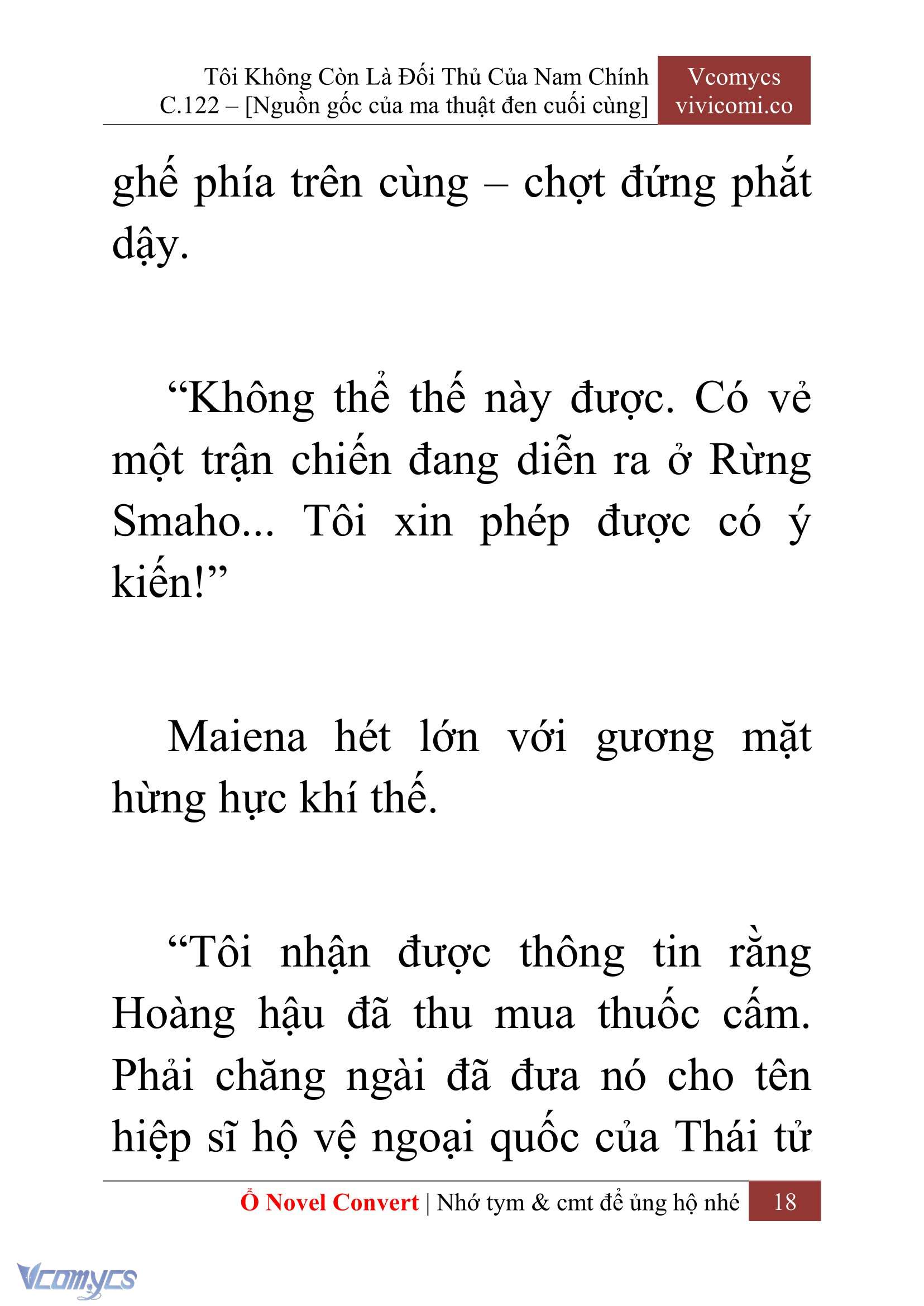 [Novel] Tôi Không Còn Là Đối Thủ Của Nam Chính Chap 122 - Trang 2