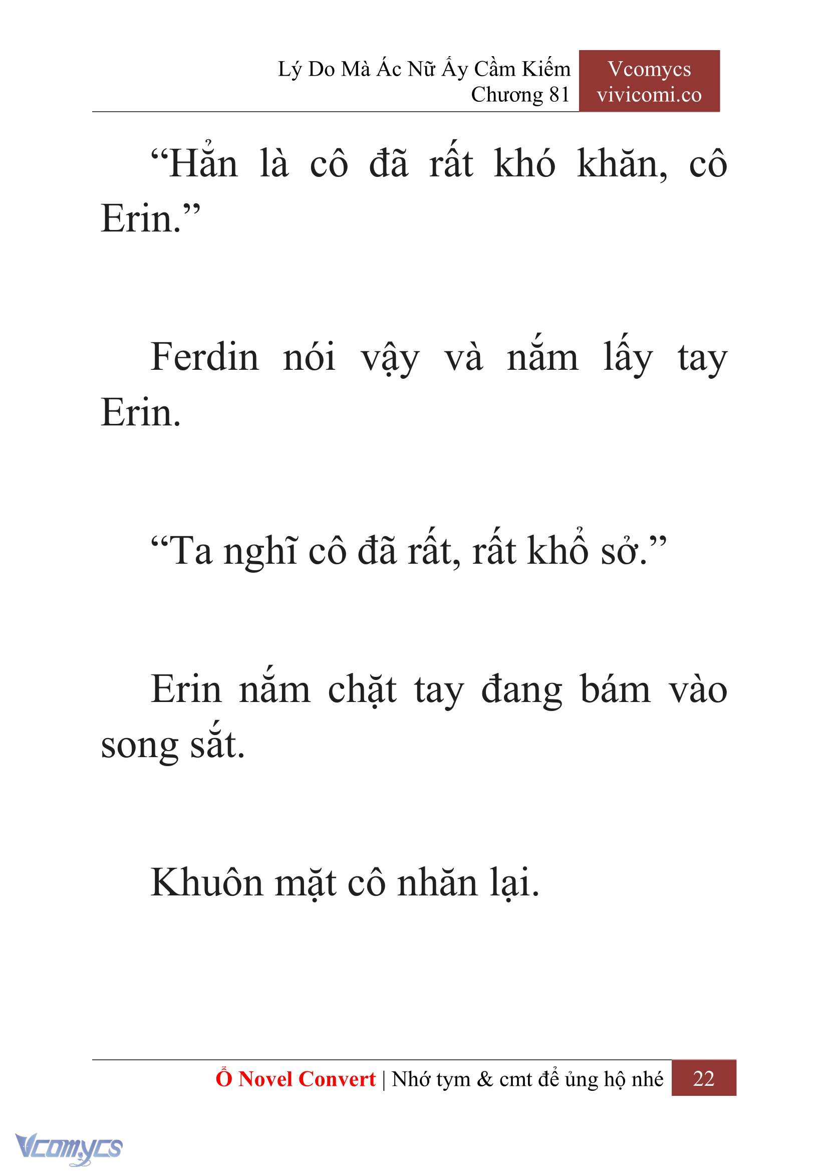 [Novel] Lý Do Mà Ác Nữ Ấy Cầm Kiếm Chap 81 - Next Chap 82