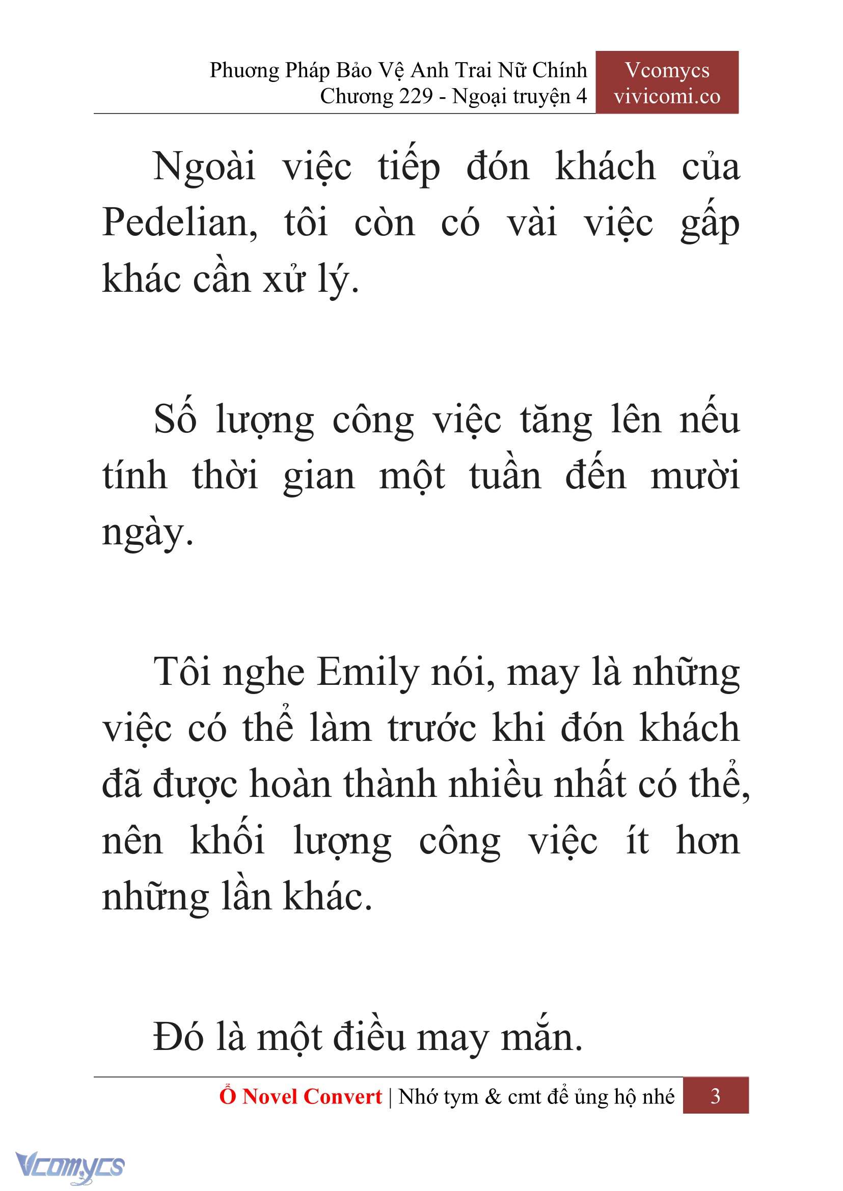 [Novel] Phương Pháp Bảo Vệ Anh Trai Nữ Chính Chap 229 - Trang 2