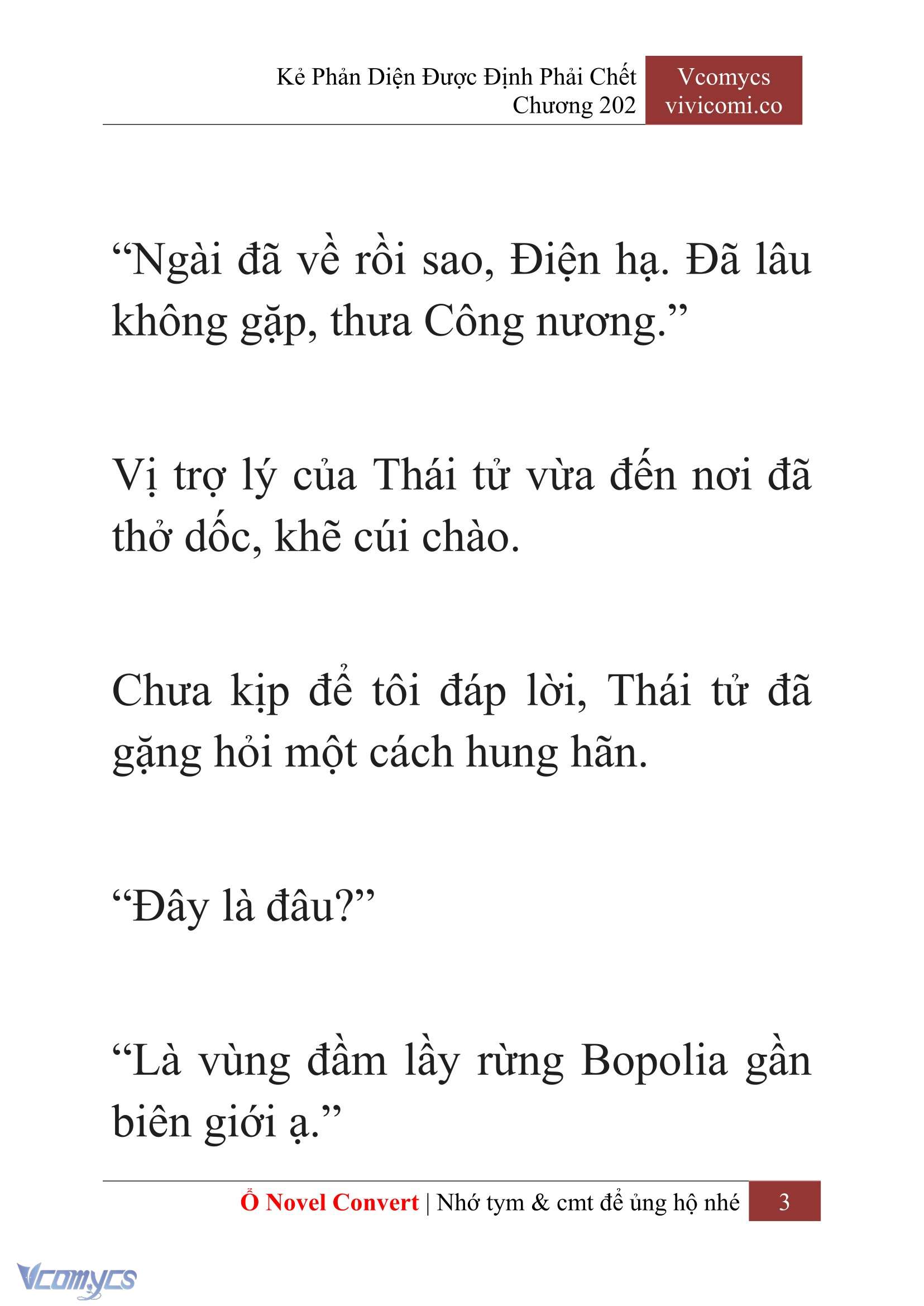 [Novel] Kẻ Phản Diện Được Định Phải Chết Chap 202 - Trang 2