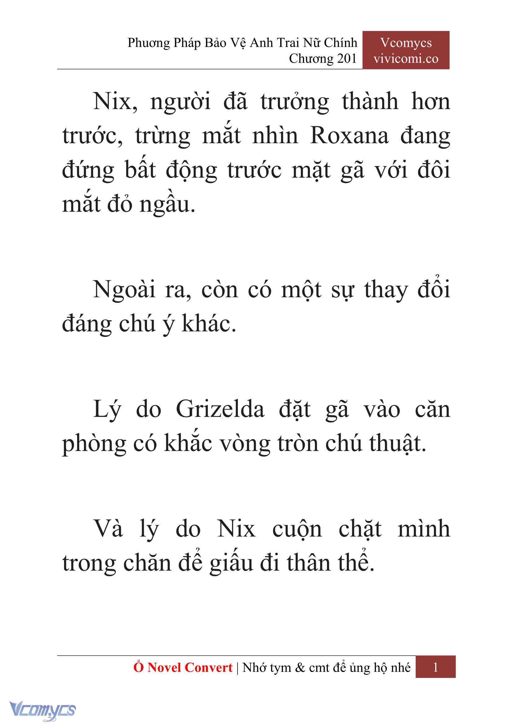 [Novel] Phương Pháp Bảo Vệ Anh Trai Nữ Chính Chap 201 - Trang 2
