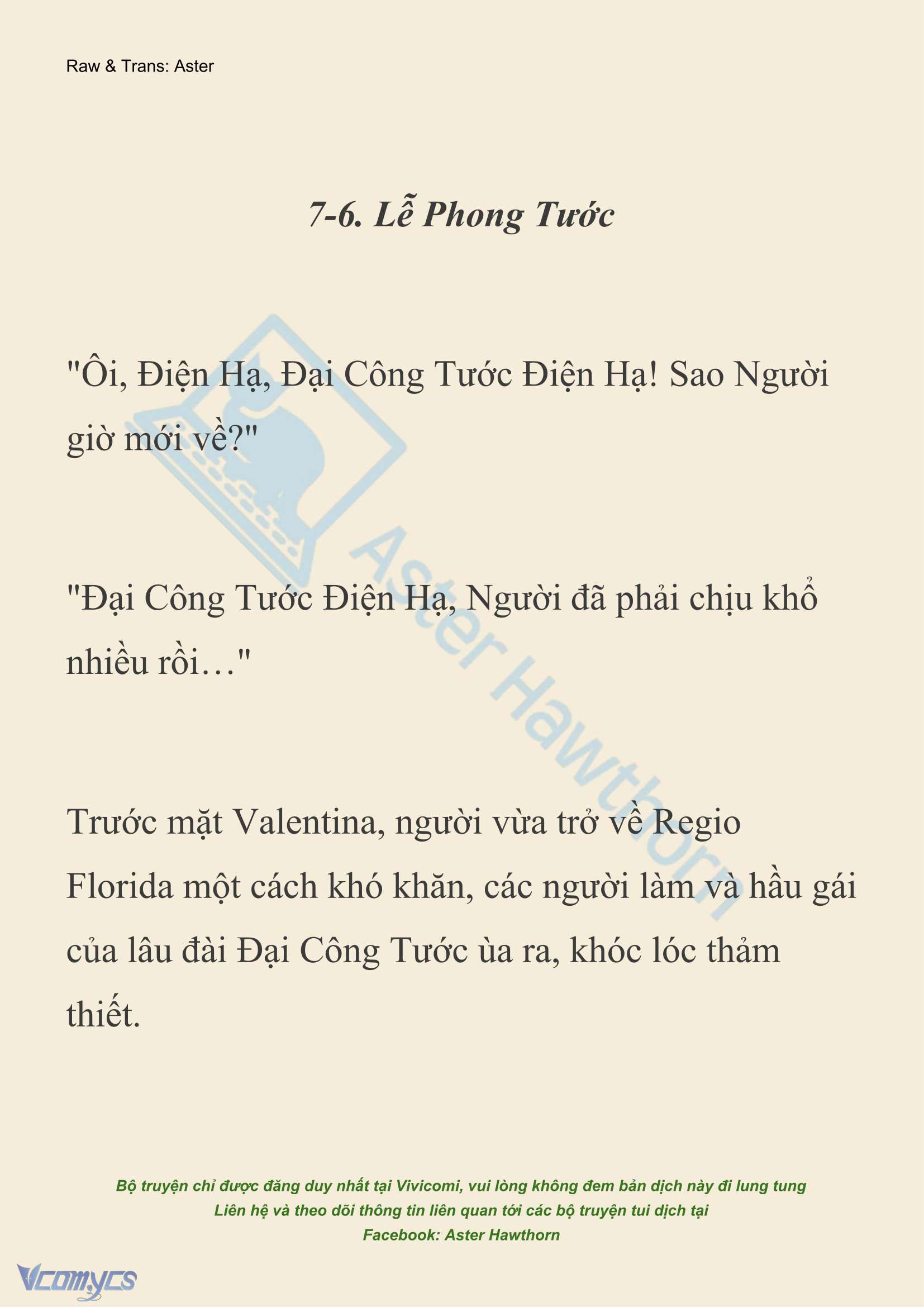 [NOVEL] Thiên Đường Của Valentina Chap 216 - Trang 2