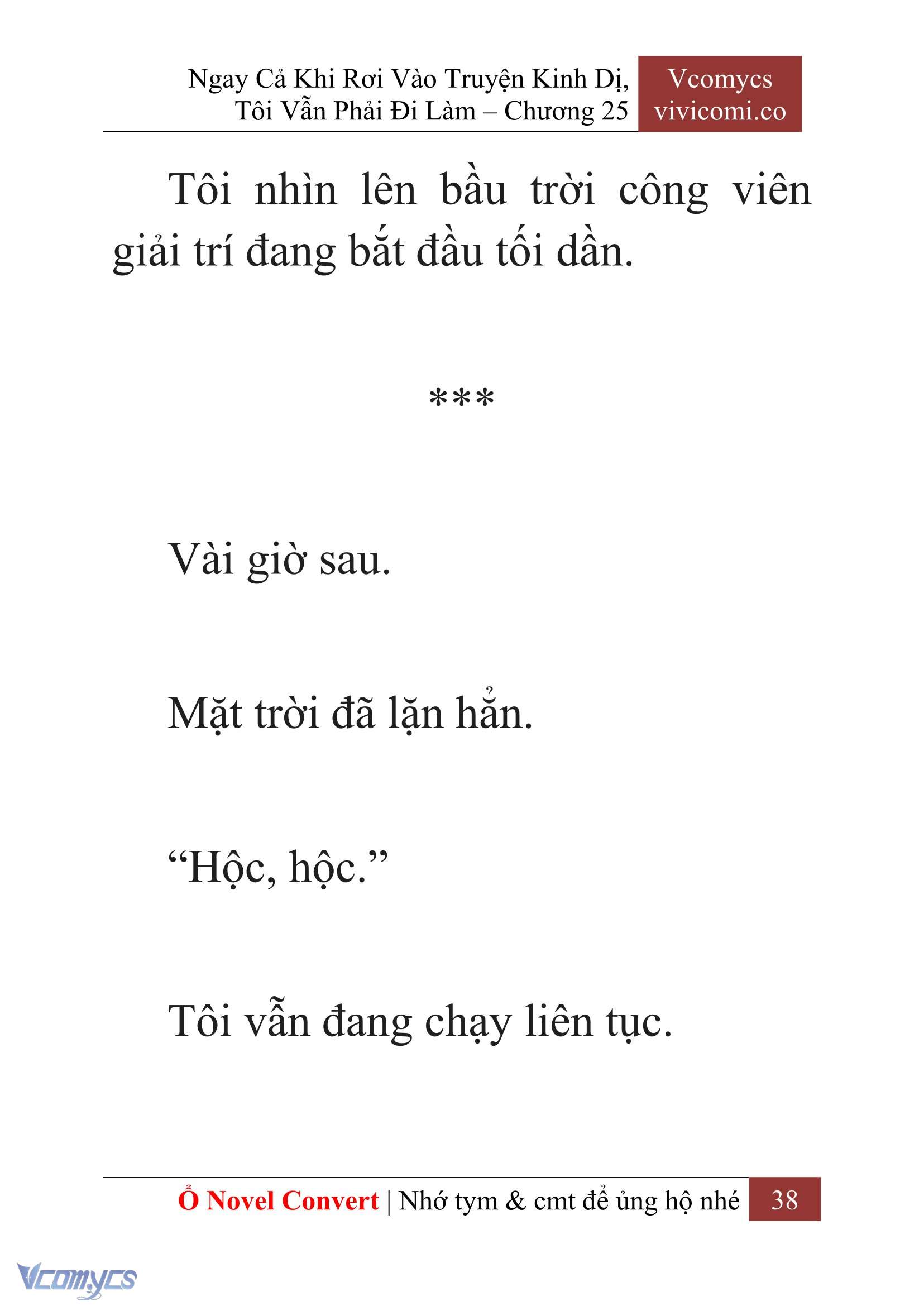 [Novel] Ngay Cả Khi Rơi Vào Truyện Kinh Dị, Tôi Vẫn Phải Đi Làm Chap 25 - Trang 2