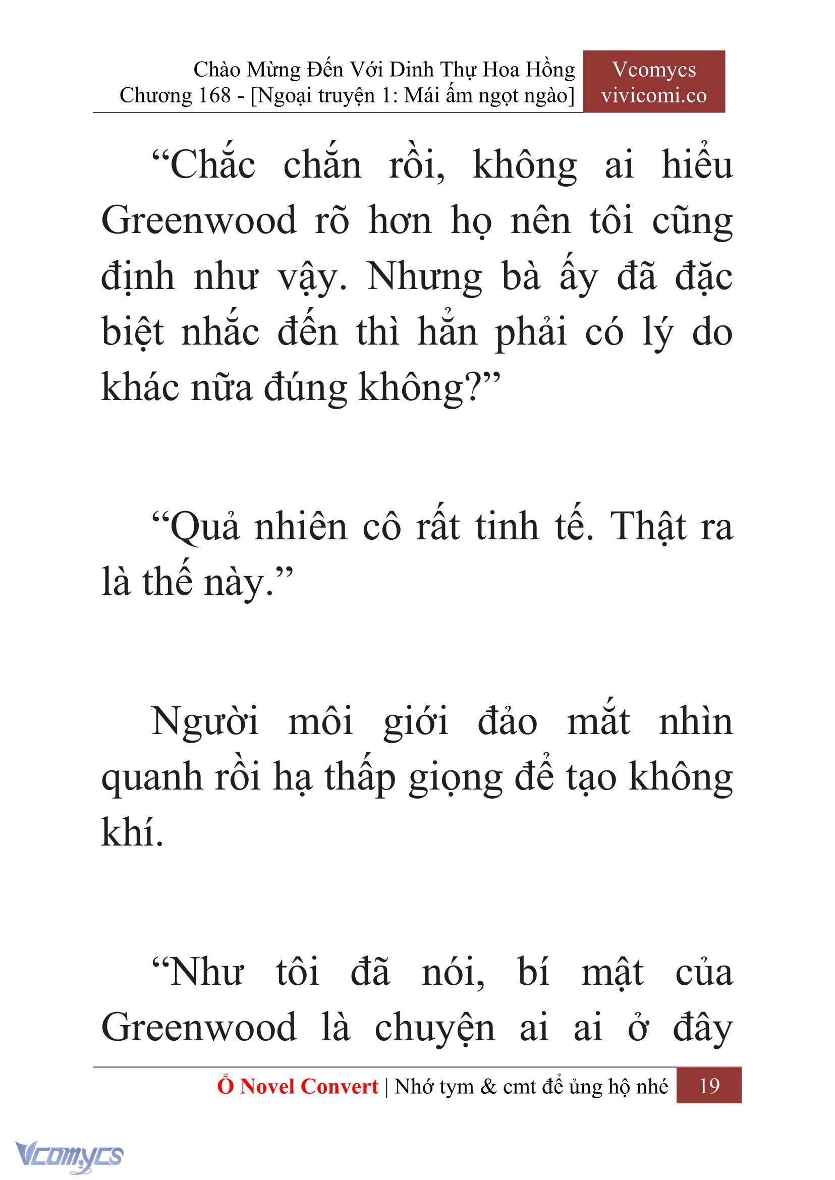 [Novel] Chào Mừng Đến Với Dinh Thự Hoa Hồng Chap 168 - Trang 2