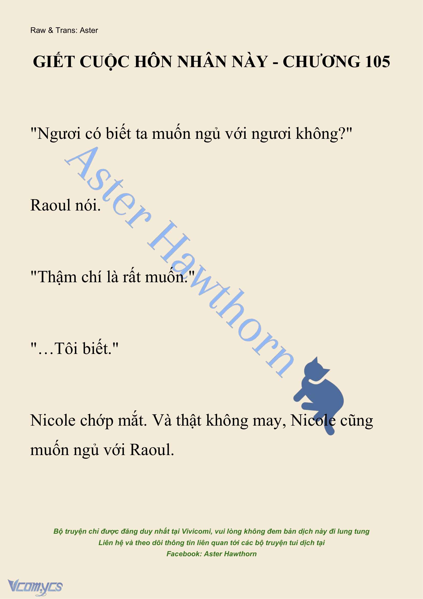 [NOVEL] Giết Cuộc Hôn Nhân Này Chap 105 - Trang 2