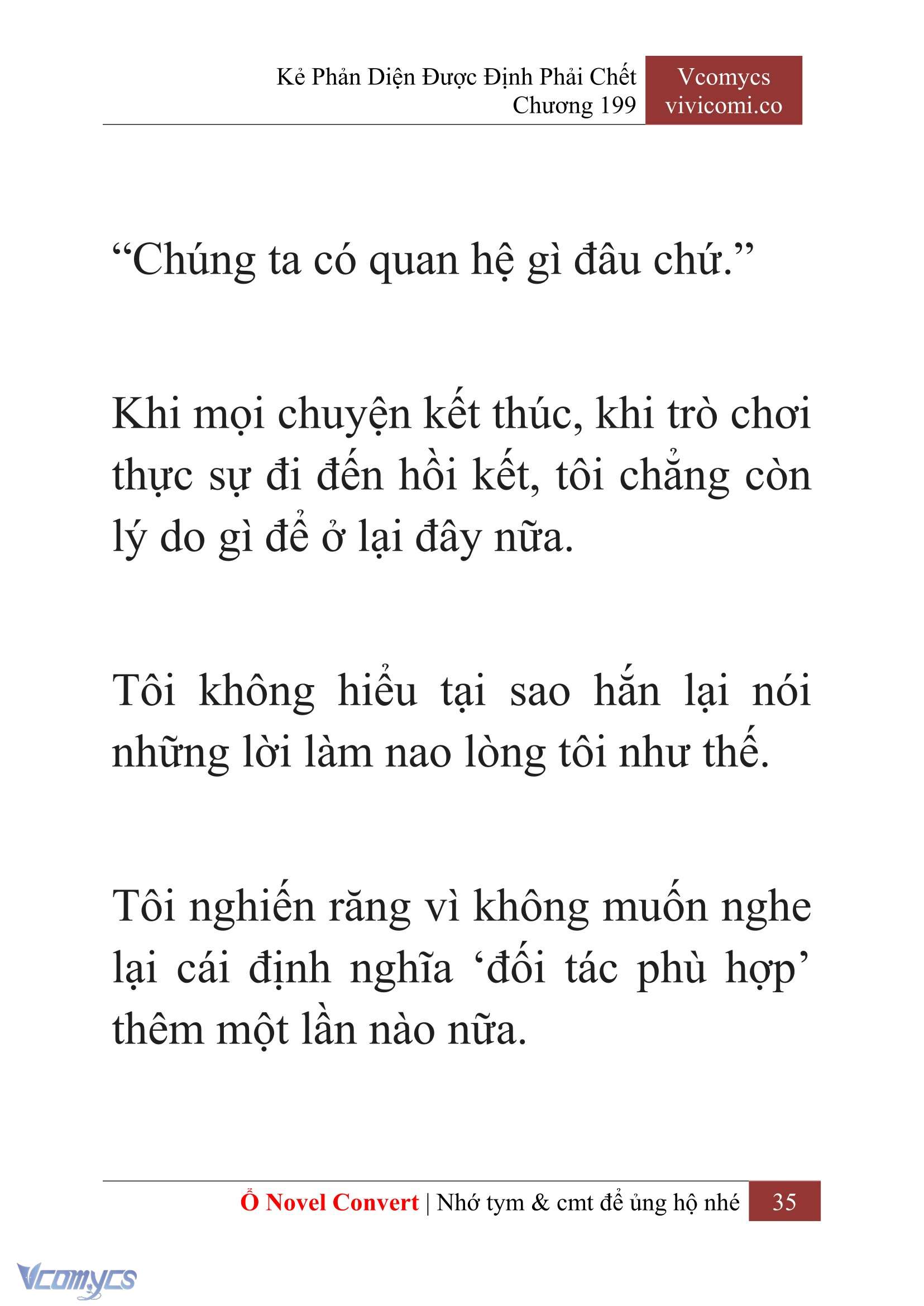 [Novel] Kẻ Phản Diện Được Định Phải Chết Chap 199 - Trang 2