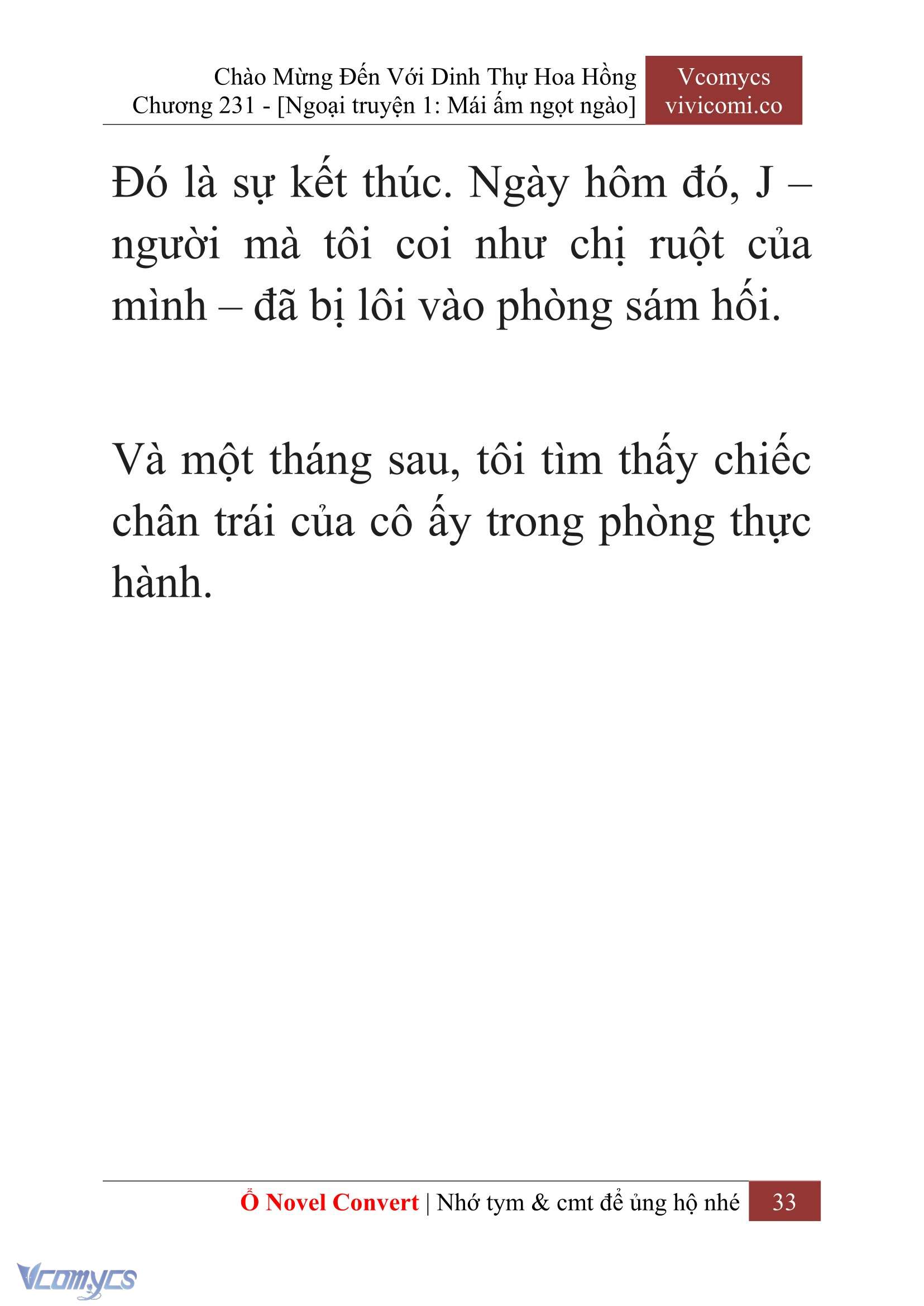 [Novel] Chào Mừng Đến Với Dinh Thự Hoa Hồng Chap 231 - Trang 2