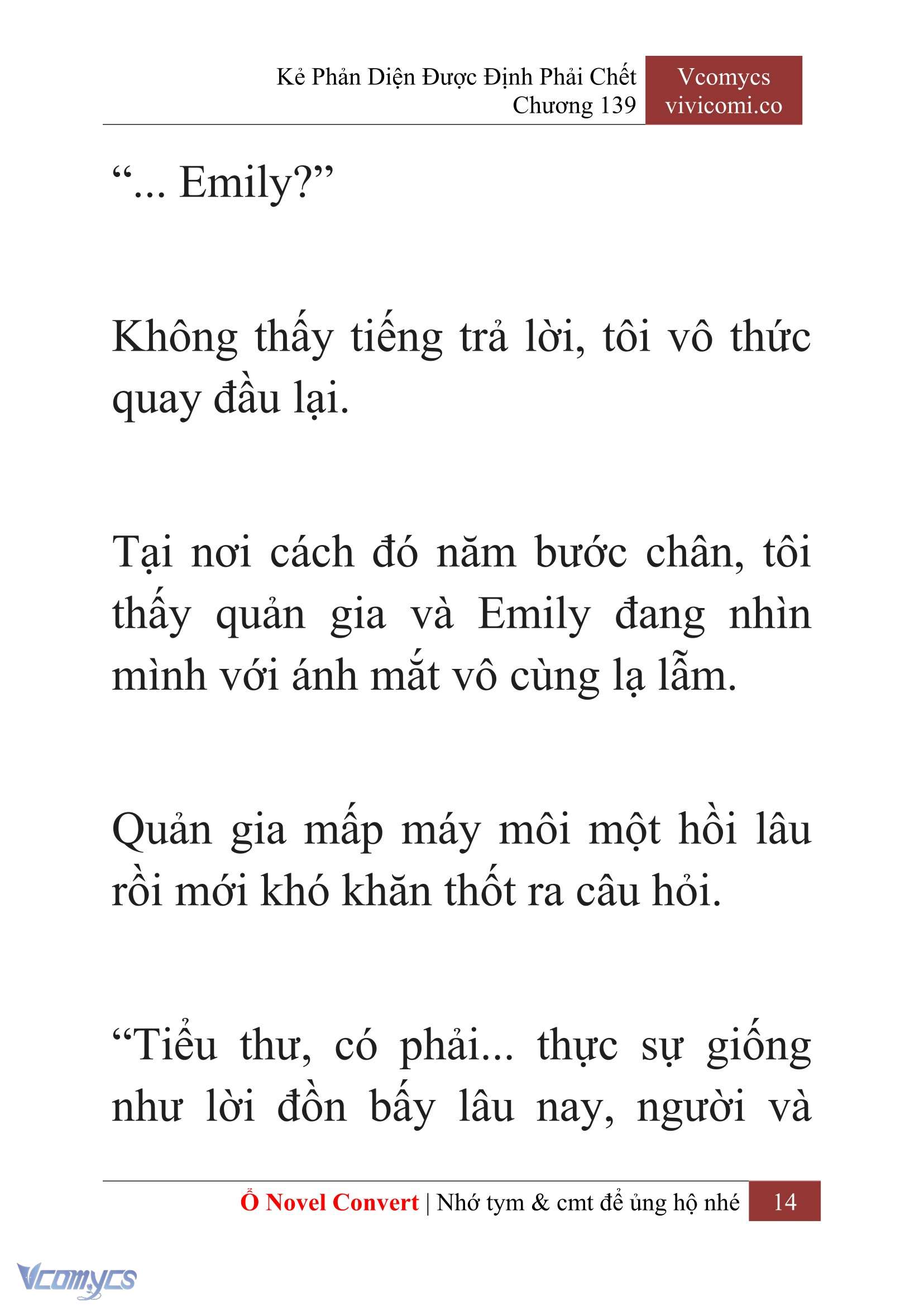 [Novel] Kẻ Phản Diện Được Định Phải Chết Chap 139 - Trang 2