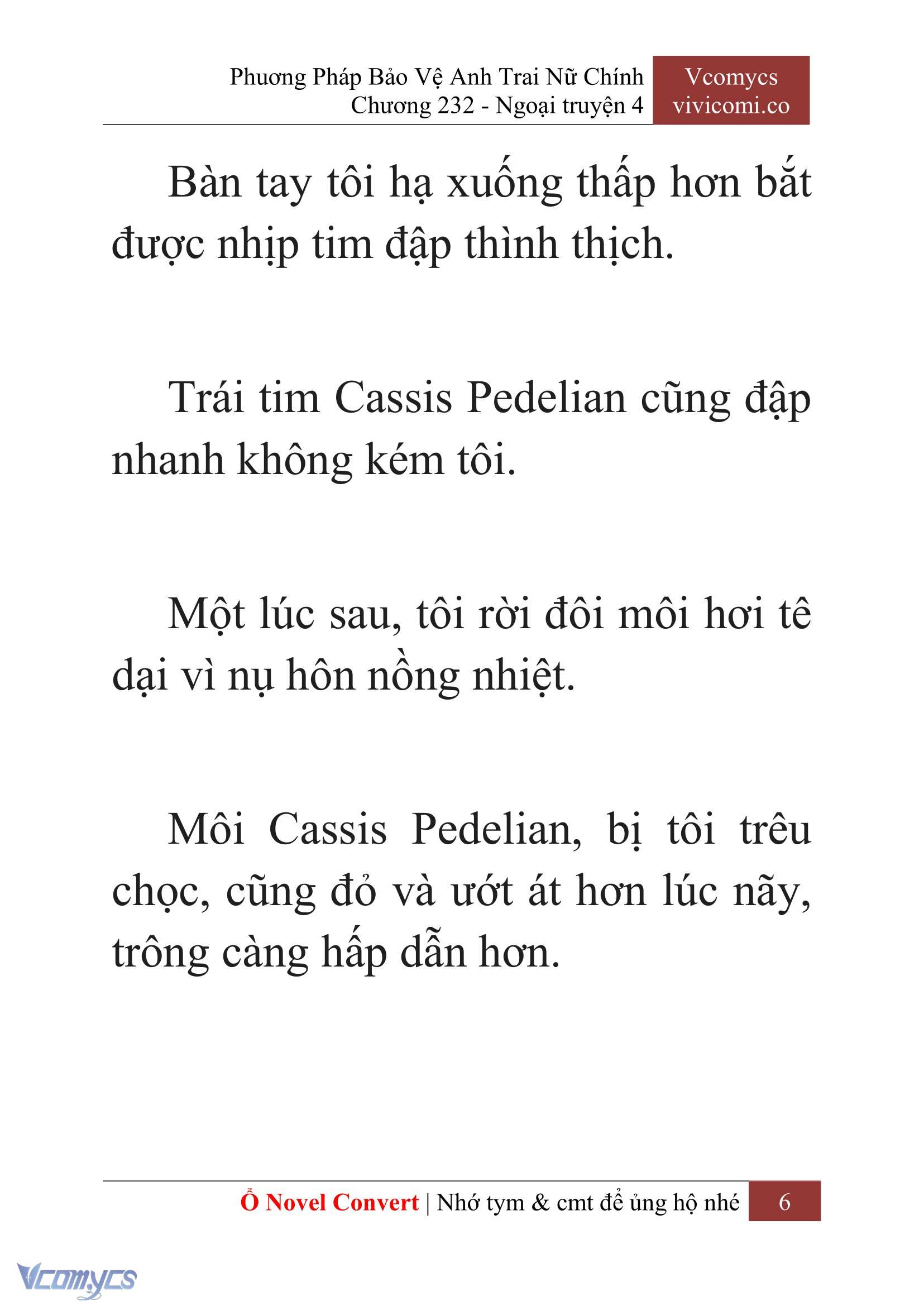 [Novel] Phương Pháp Bảo Vệ Anh Trai Nữ Chính Chap 232 - Trang 2