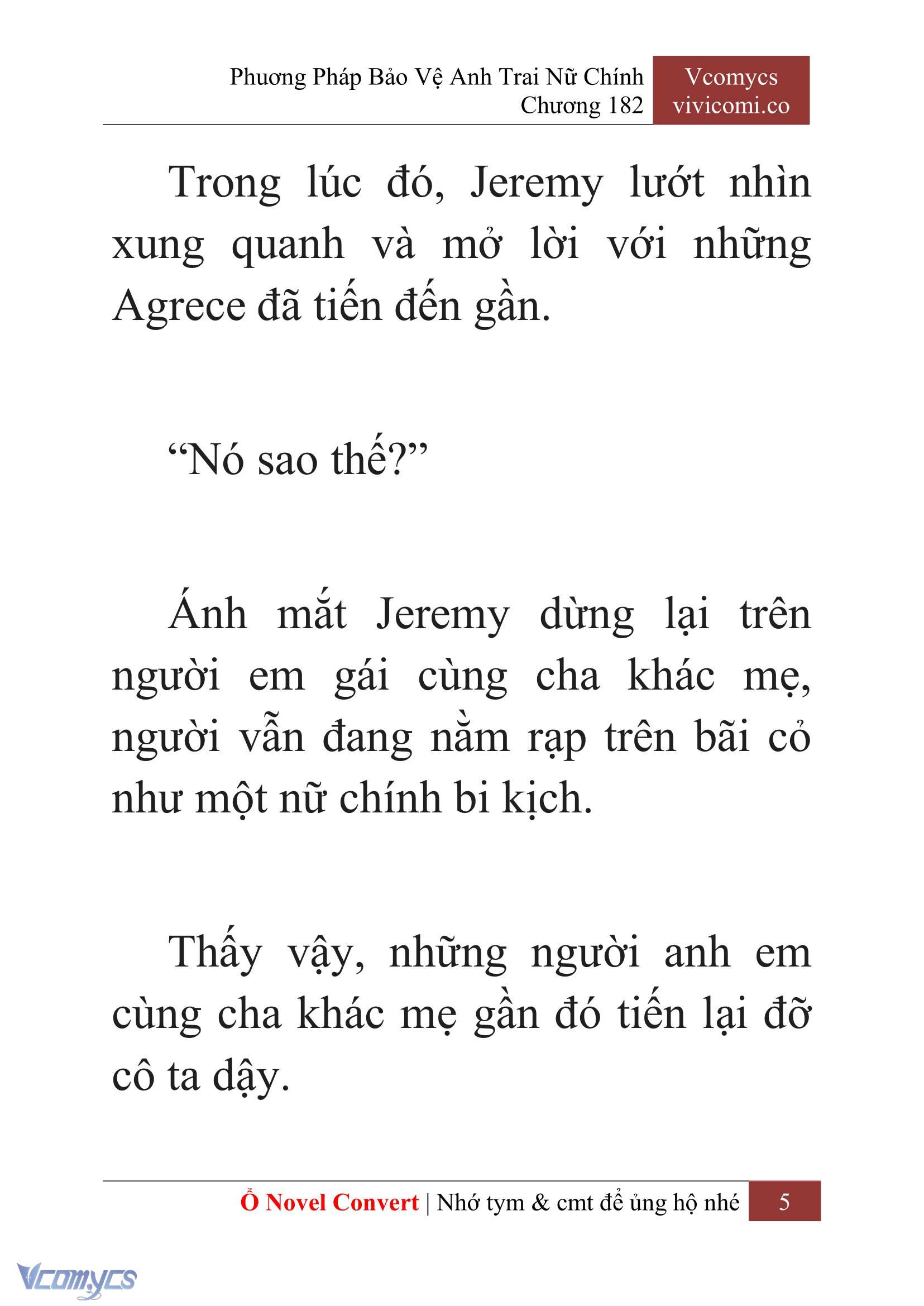 [Novel] Phương Pháp Bảo Vệ Anh Trai Nữ Chính Chap 182 - Trang 2