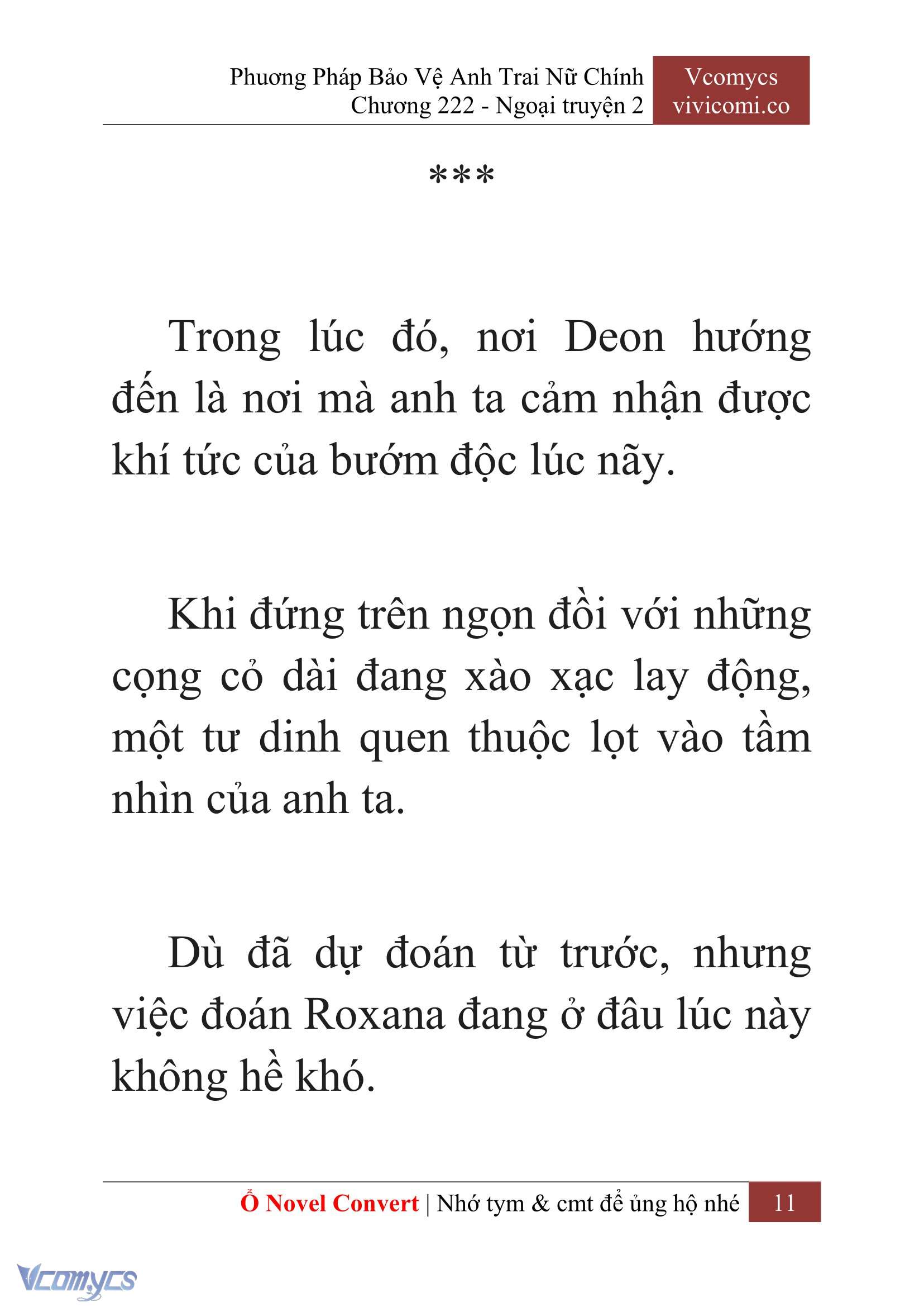 [Novel] Phương Pháp Bảo Vệ Anh Trai Nữ Chính Chap 222 - Trang 2