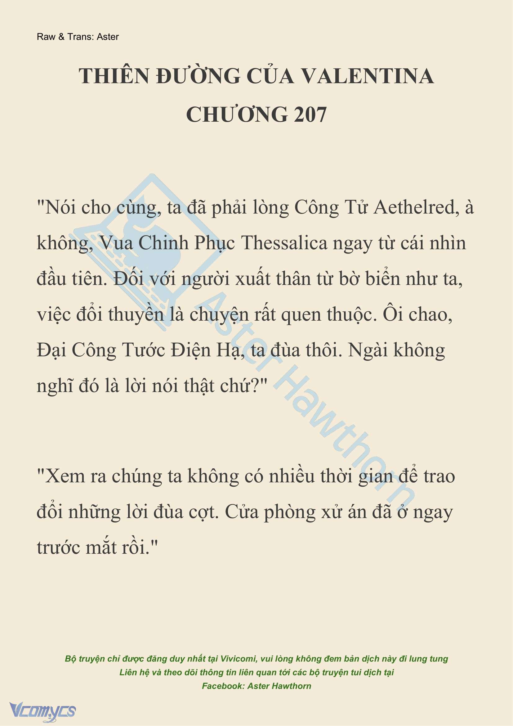 [NOVEL] Thiên Đường Của Valentina Chap 207 - Trang 2
