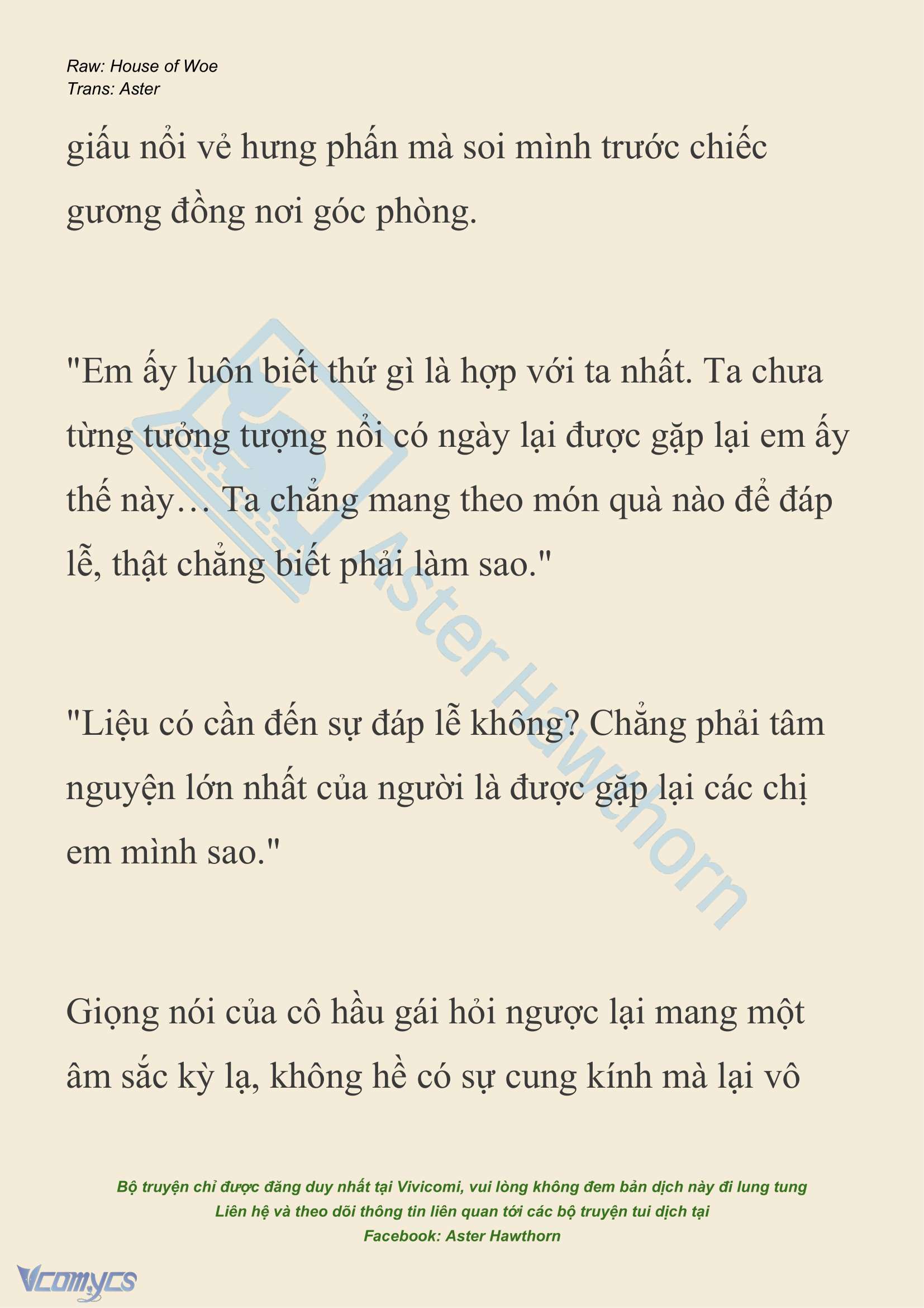 [NOVEL] Dành Cho Các Nữ Thần: Dành cho Psyche Chap 32 - Trang 2