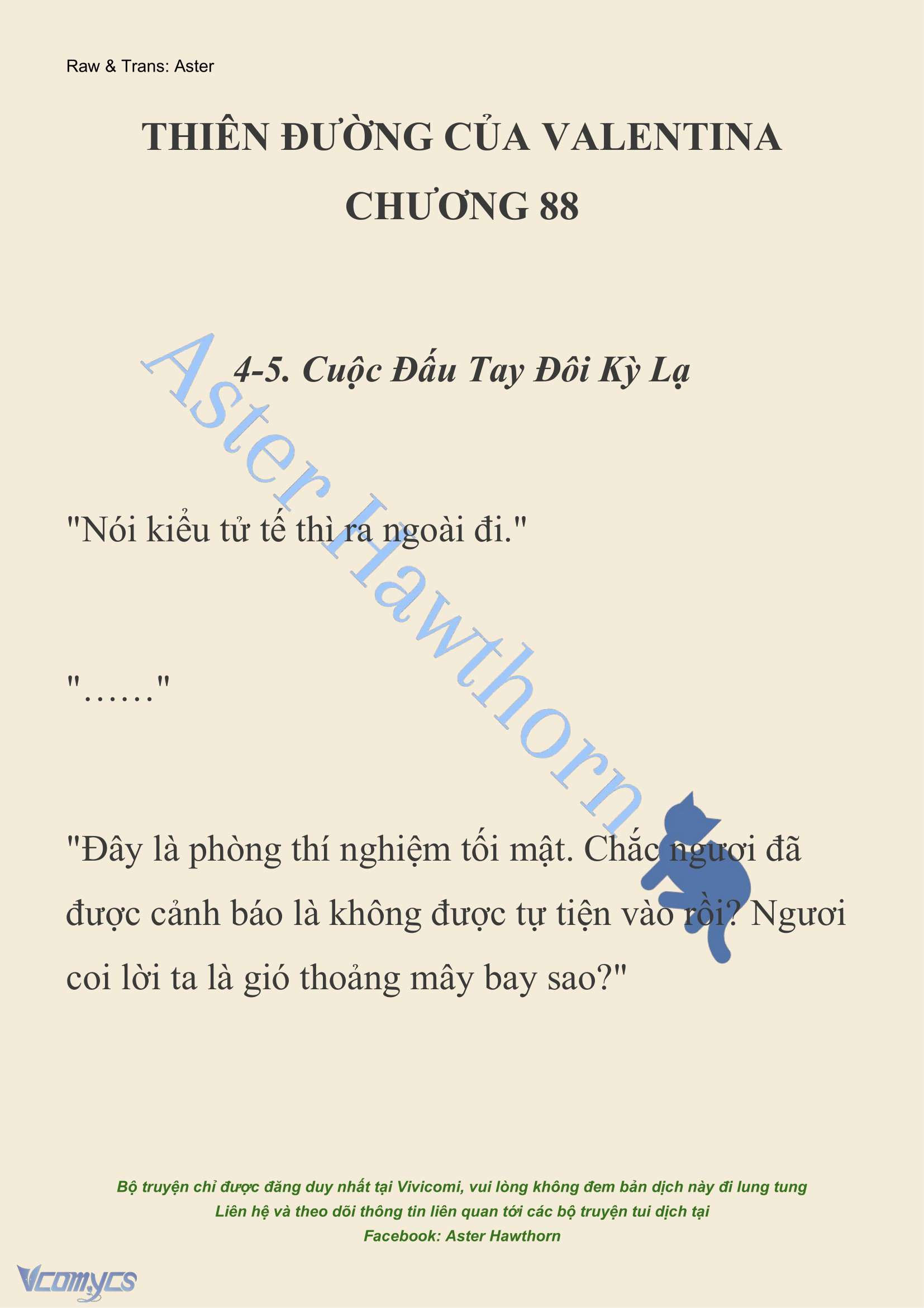 [NOVEL] Thiên Đường Của Valentina Chap 88 - Trang 2