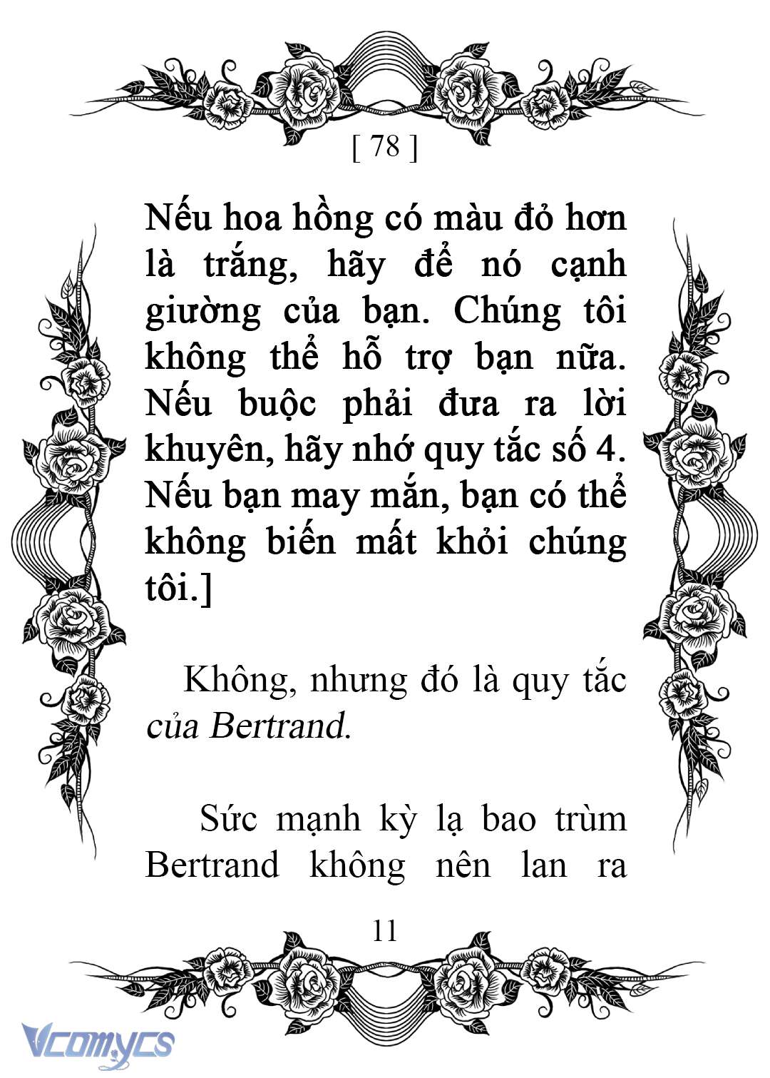 [Novel] Chào Mừng Đến Với Dinh Thự Hoa Hồng Chap 78 - Trang 2