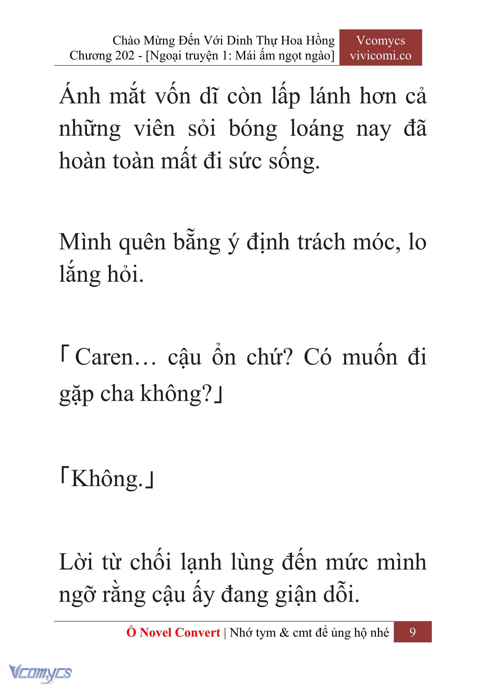 [Novel] Chào Mừng Đến Với Dinh Thự Hoa Hồng Chap 202 - Next Chap 203