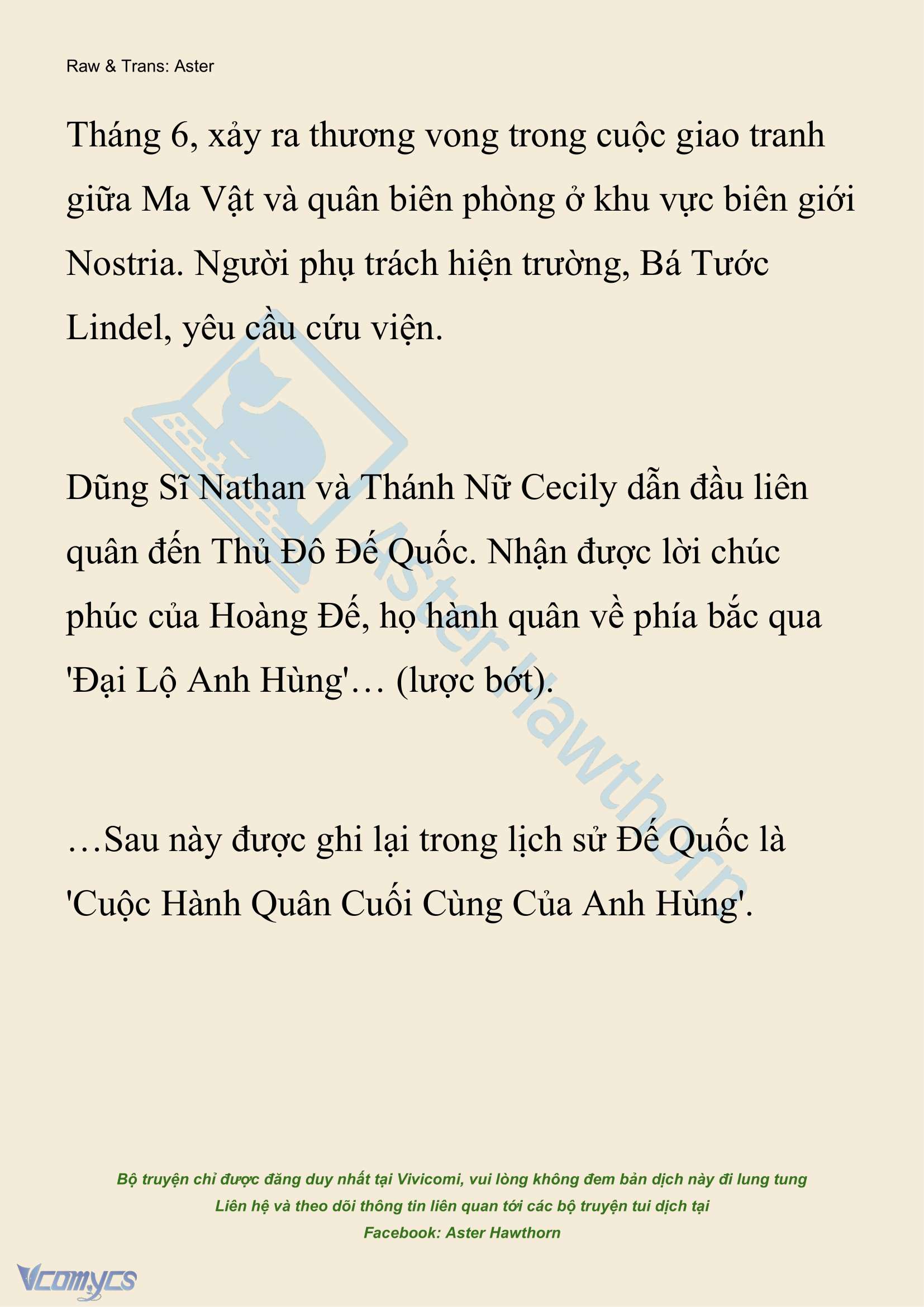 [NOVEL] Anh Hùng Khao Khát Sự Sa Ngã Của Thánh Nữ Chap 148 - Trang 2