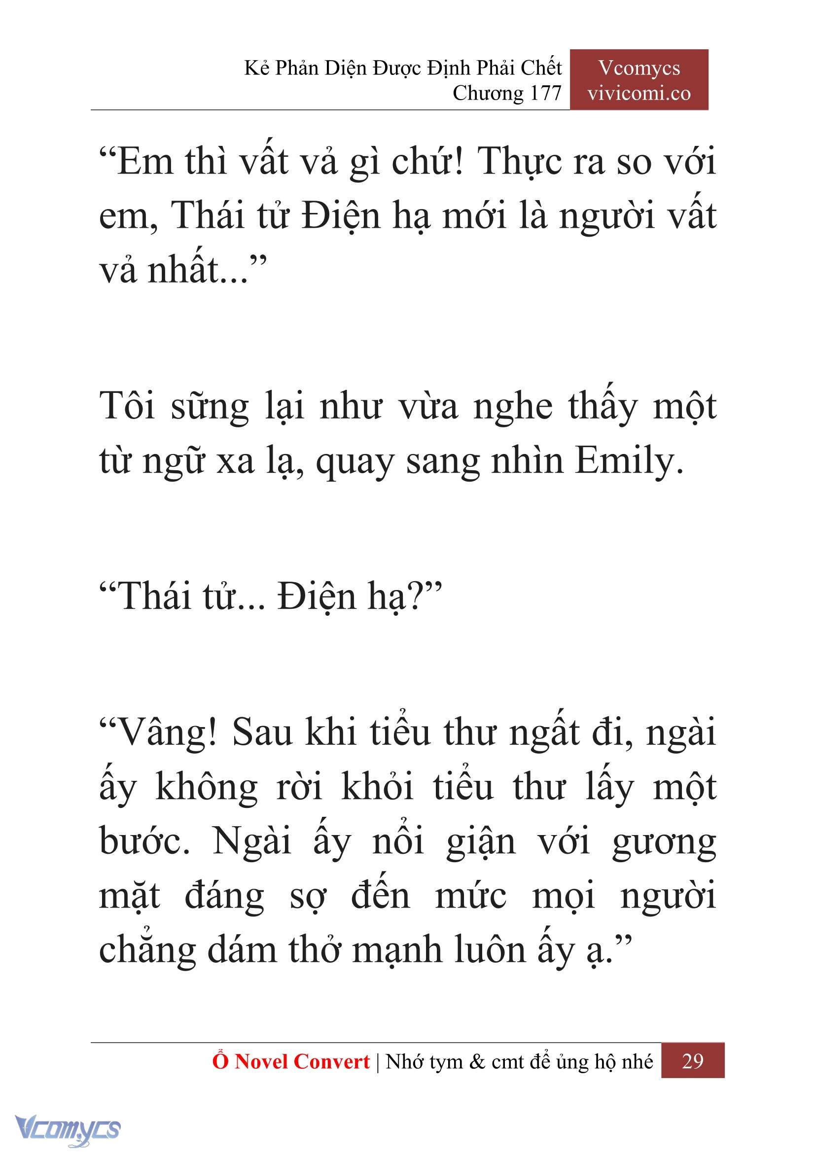 [Novel] Kẻ Phản Diện Được Định Phải Chết Chap 177 - Trang 2