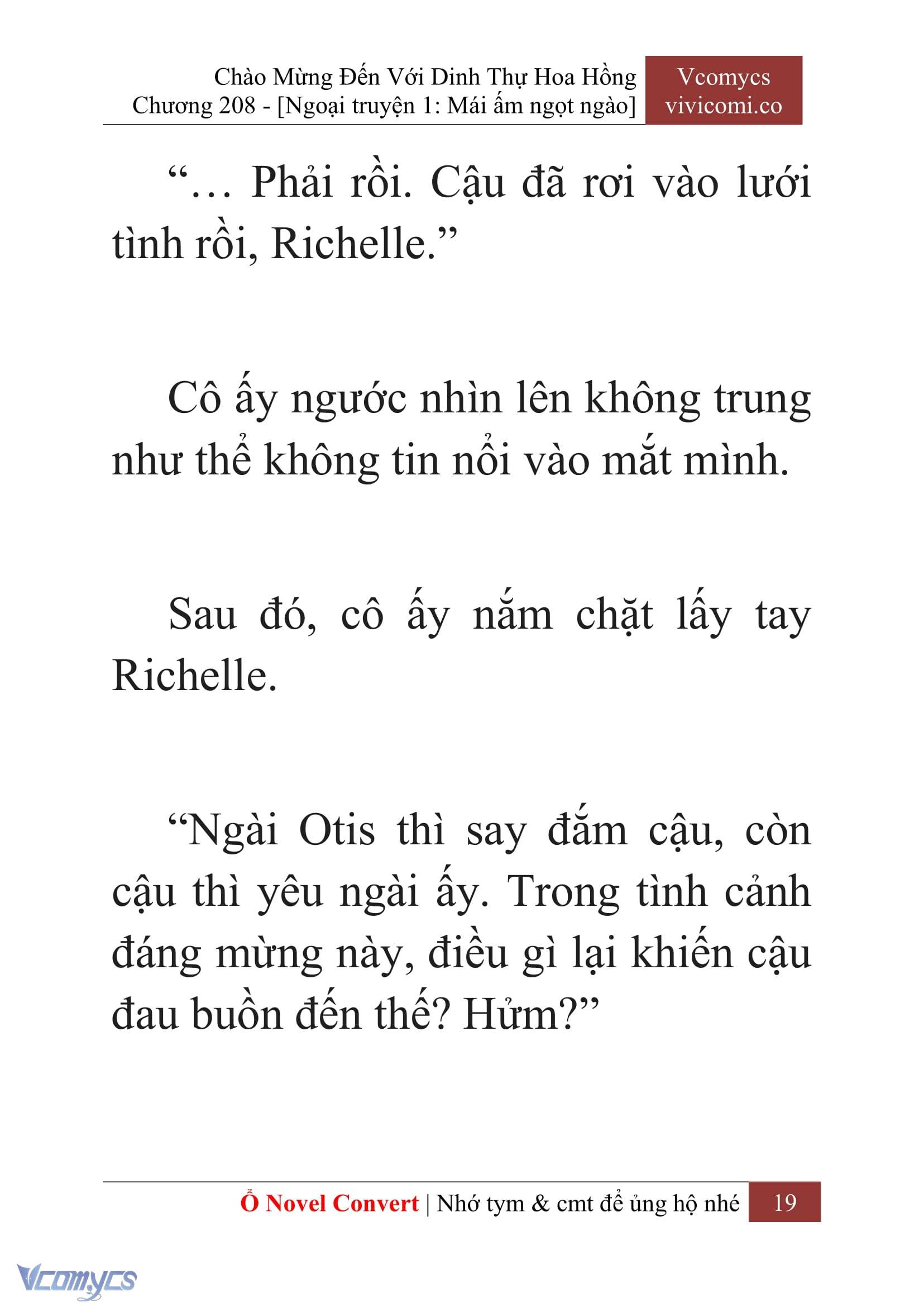 [Novel] Chào Mừng Đến Với Dinh Thự Hoa Hồng Chap 208 - Trang 2
