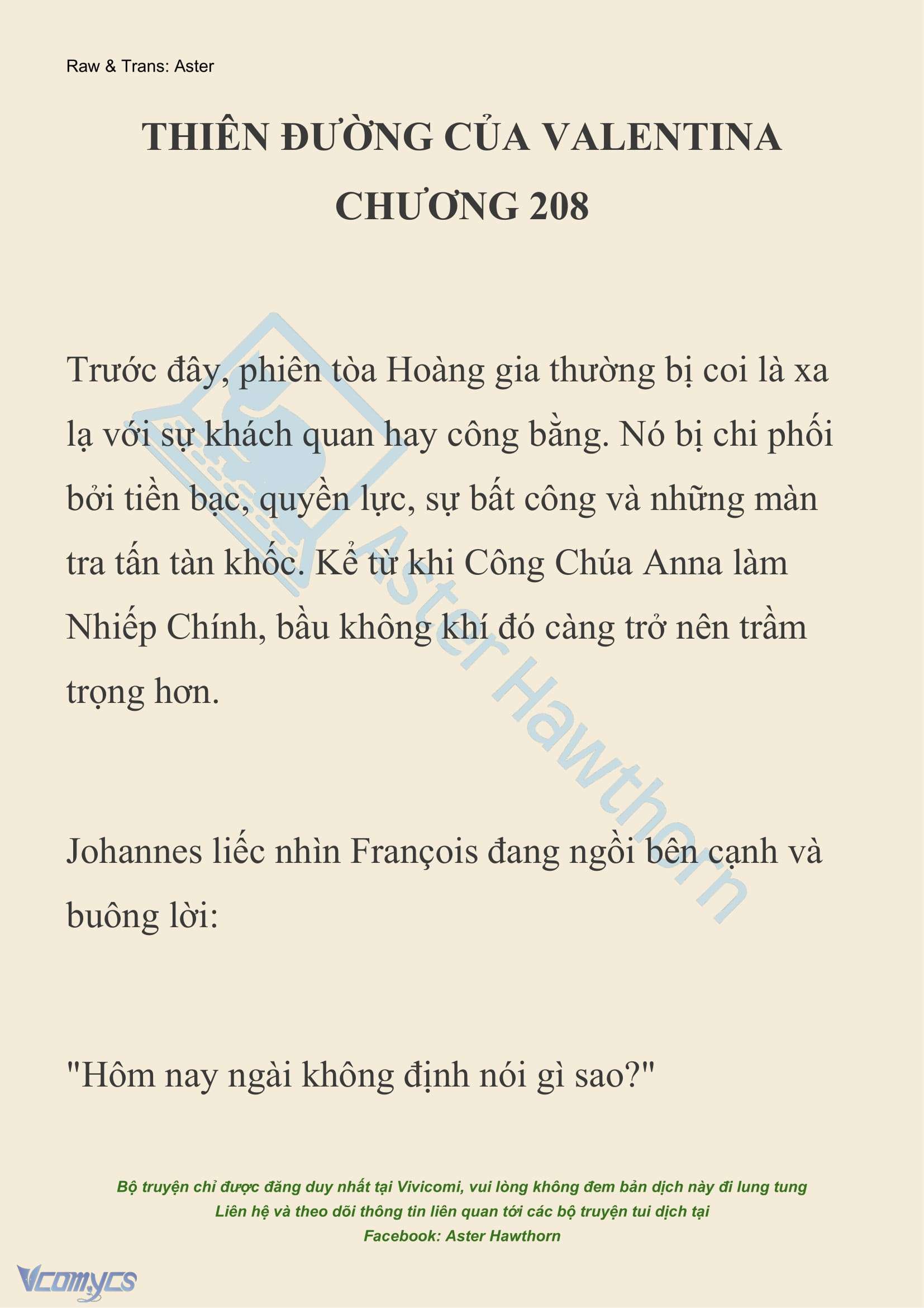 [NOVEL] Thiên Đường Của Valentina Chap 208 - Trang 2