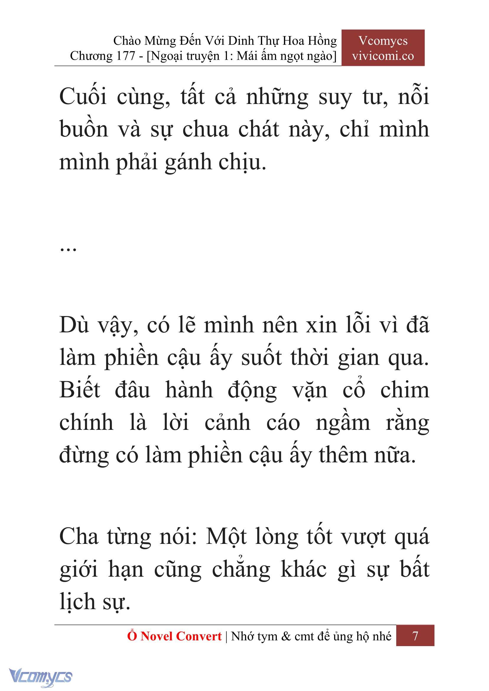 [Novel] Chào Mừng Đến Với Dinh Thự Hoa Hồng Chap 177 - Trang 2