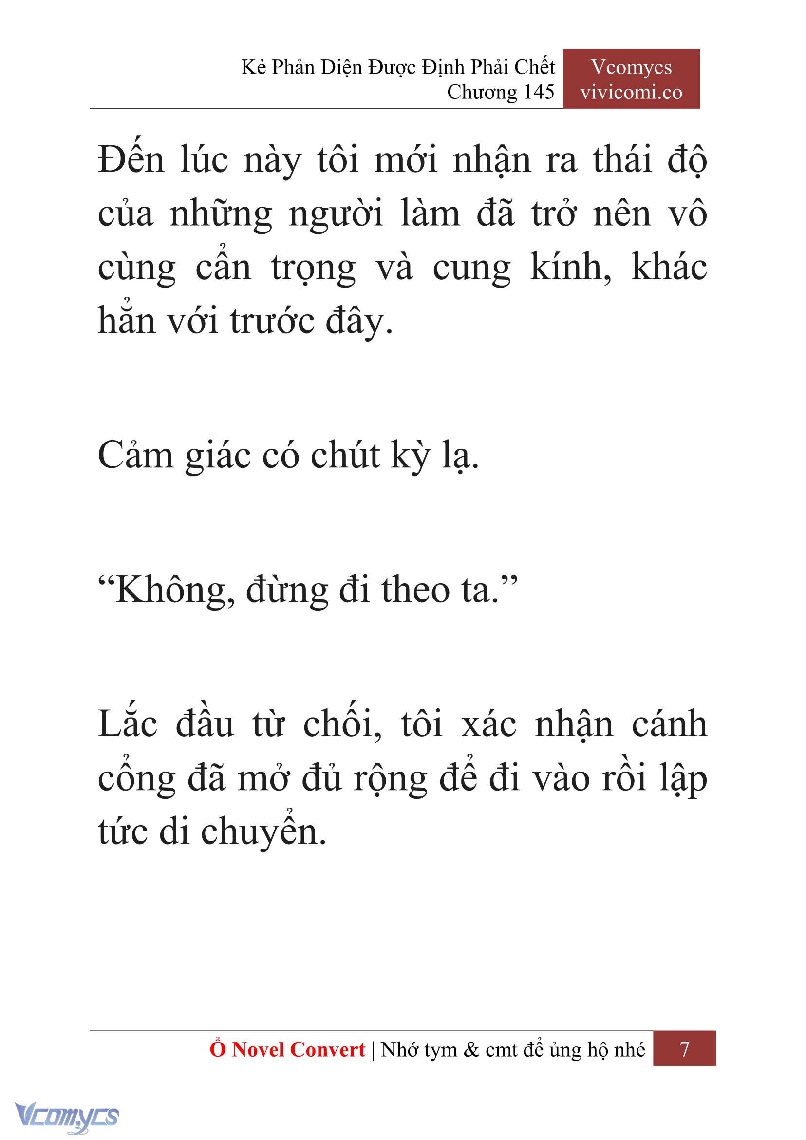 [Novel] Kẻ Phản Diện Được Định Phải Chết Chap 145 - Trang 2