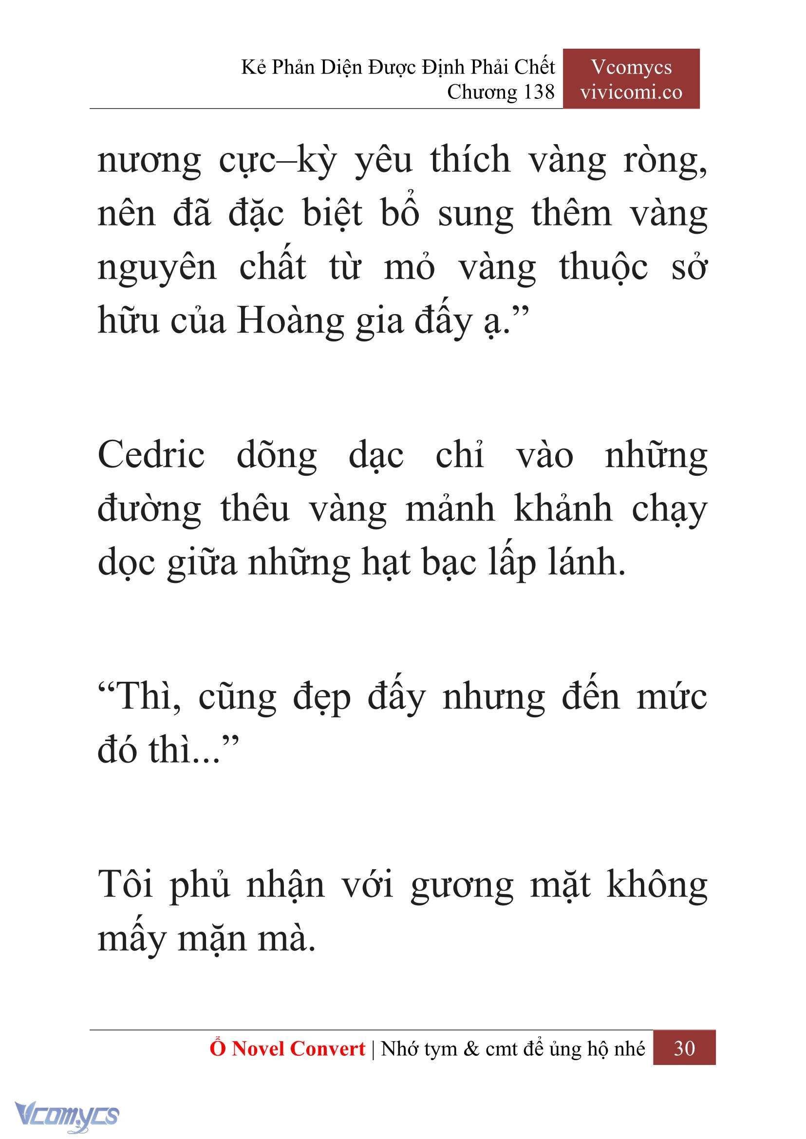 [Novel] Kẻ Phản Diện Được Định Phải Chết Chap 138 - Trang 2