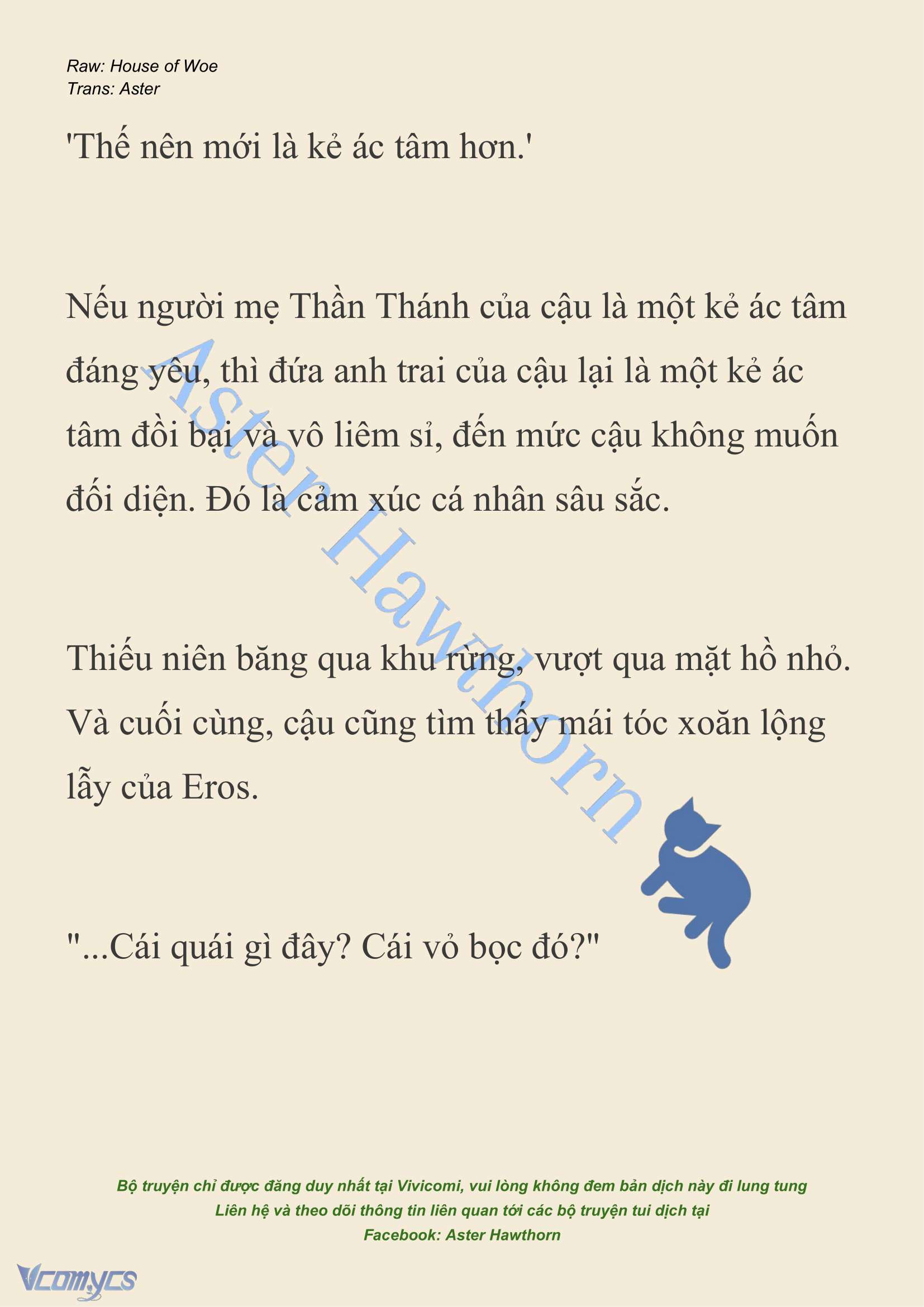 [NOVEL] Dành Cho Các Nữ Thần: Dành cho Psyche Chap 10 - Trang 2