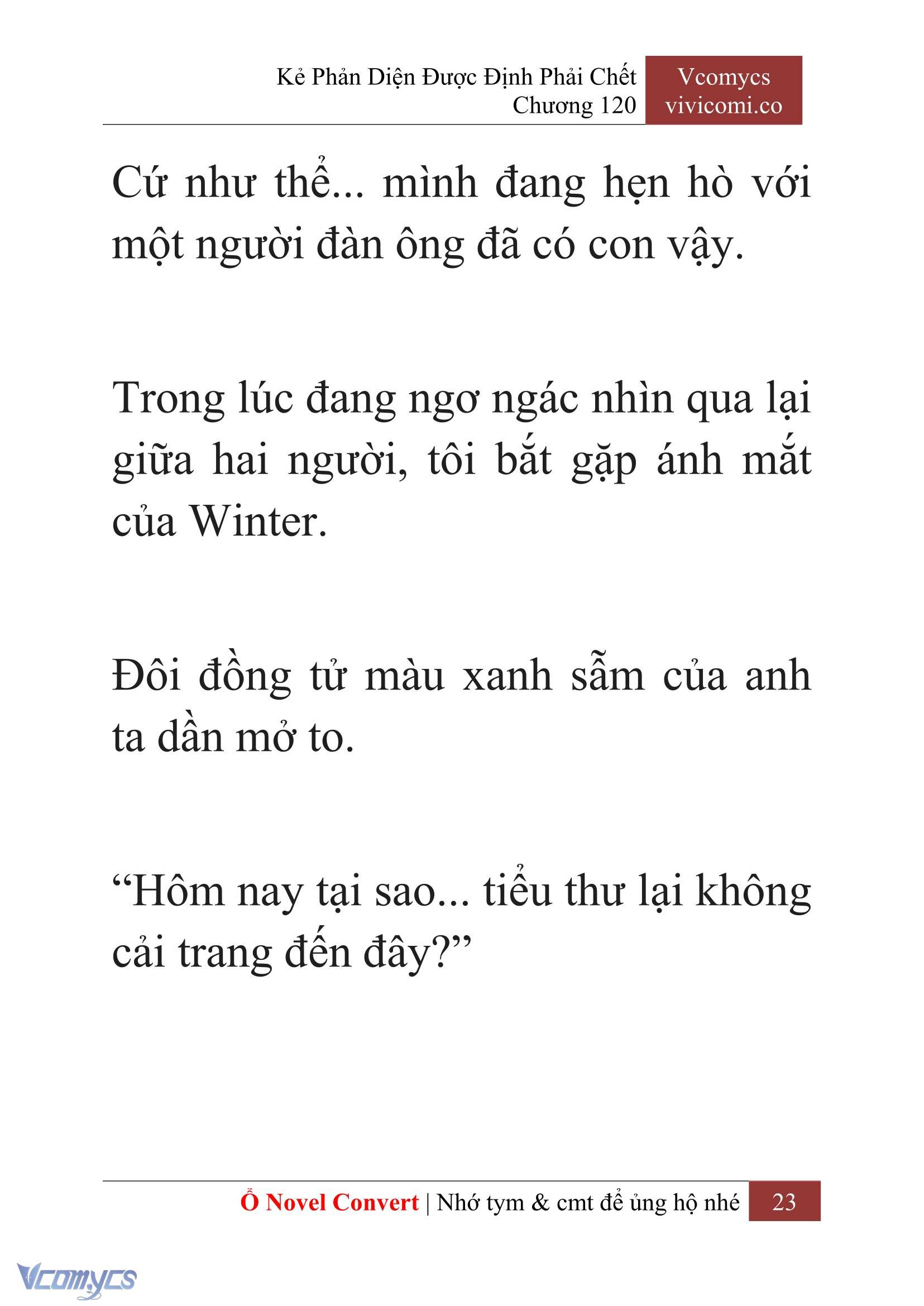 [Novel] Kẻ Phản Diện Được Định Phải Chết Chap 120 - Trang 2