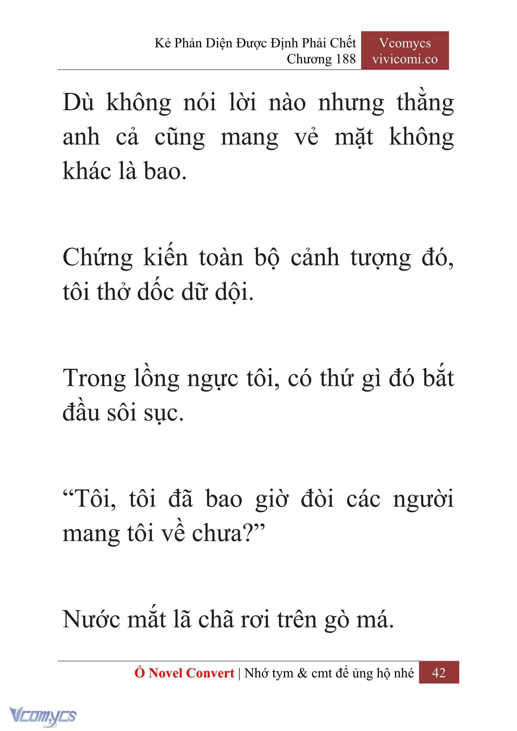 [Novel] Kẻ Phản Diện Được Định Phải Chết Chap 188 - Trang 2