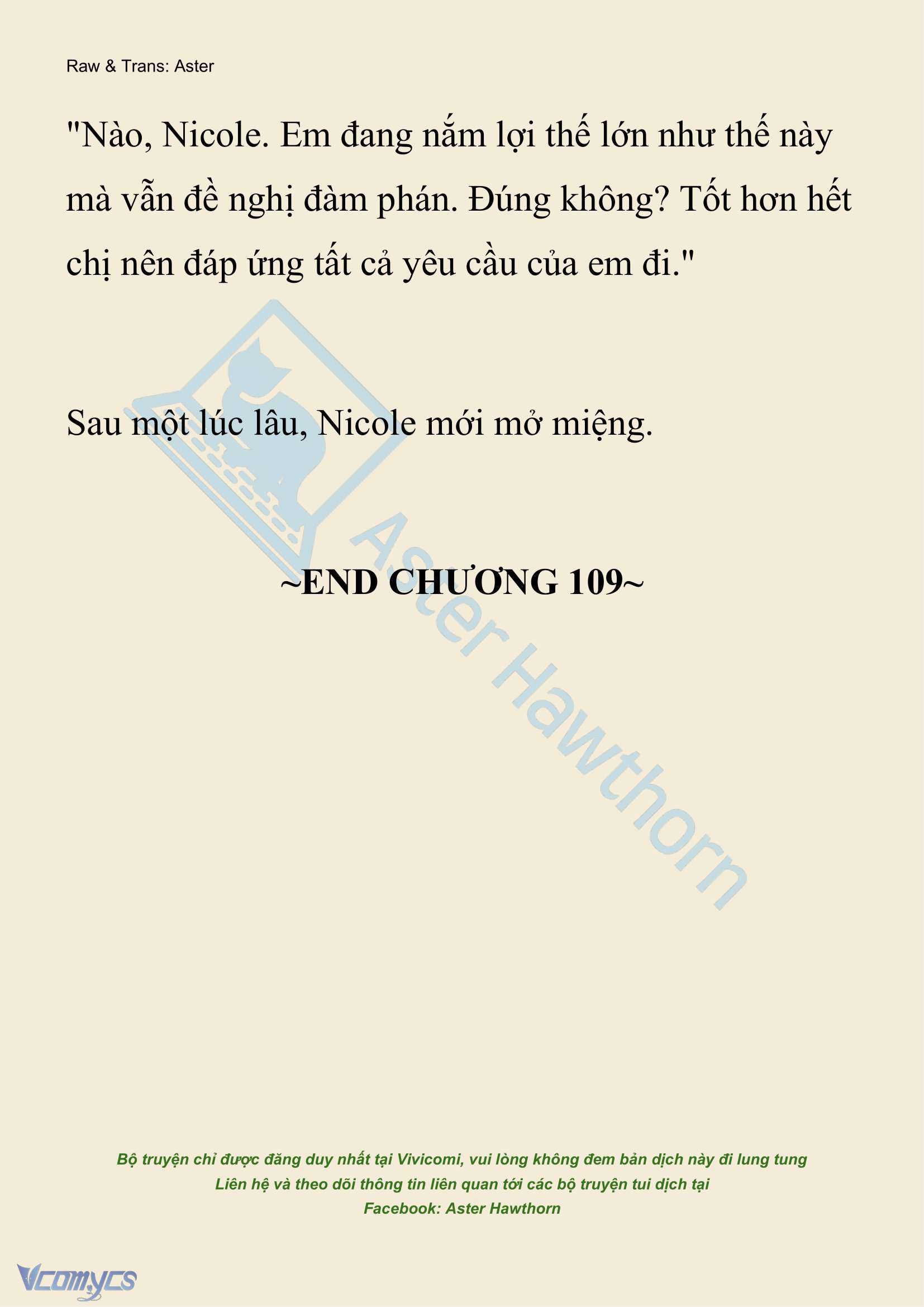 [NOVEL] Giết Cuộc Hôn Nhân Này Chap 109 - Next Chap 110