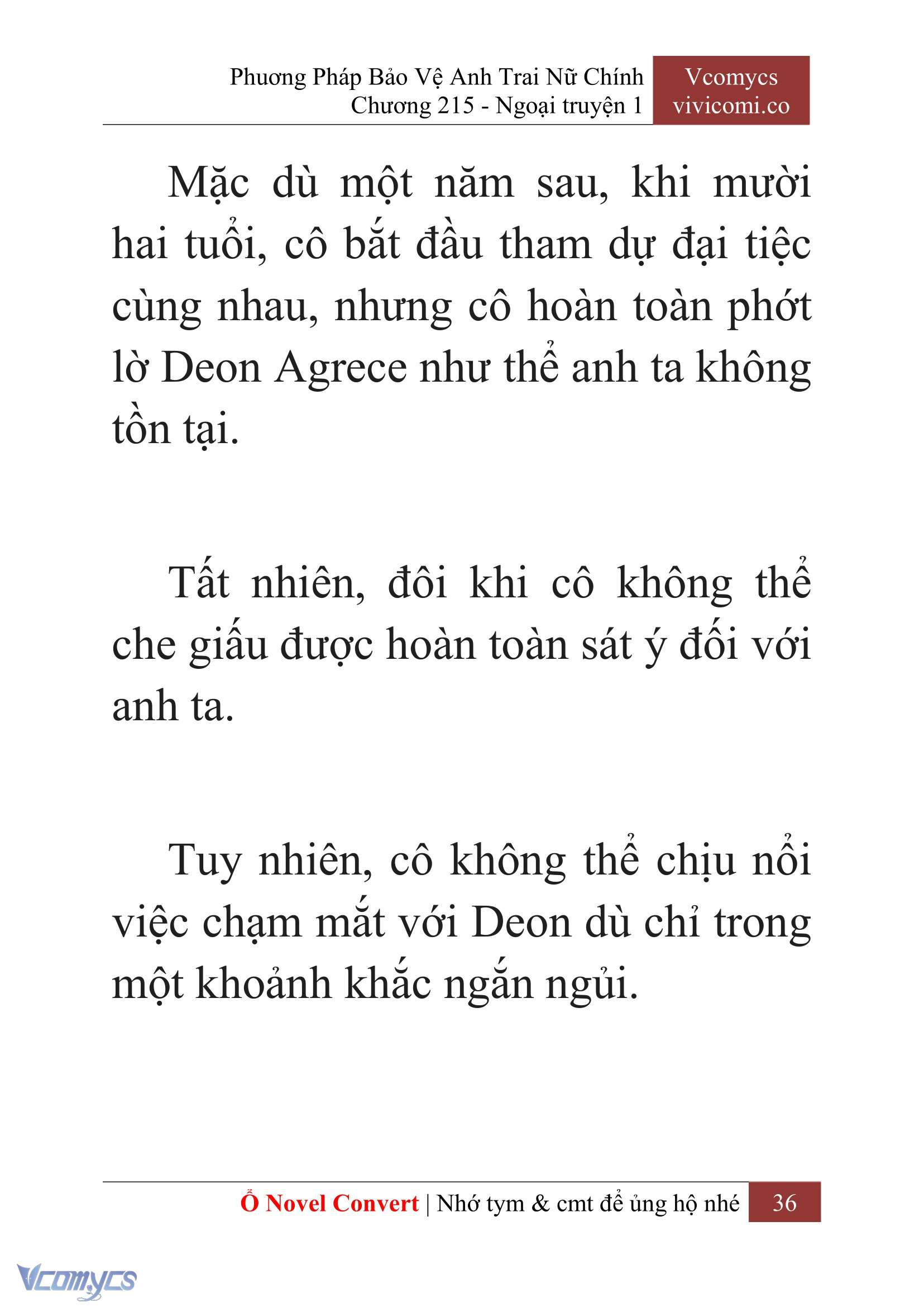 [Novel] Phương Pháp Bảo Vệ Anh Trai Nữ Chính Chap 215 - Trang 2