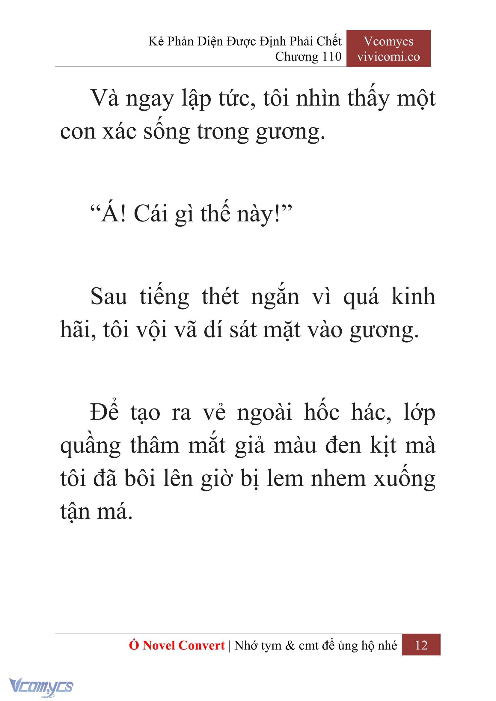 [Novel] Kẻ Phản Diện Được Định Phải Chết Chap 110 - Next Chap 111