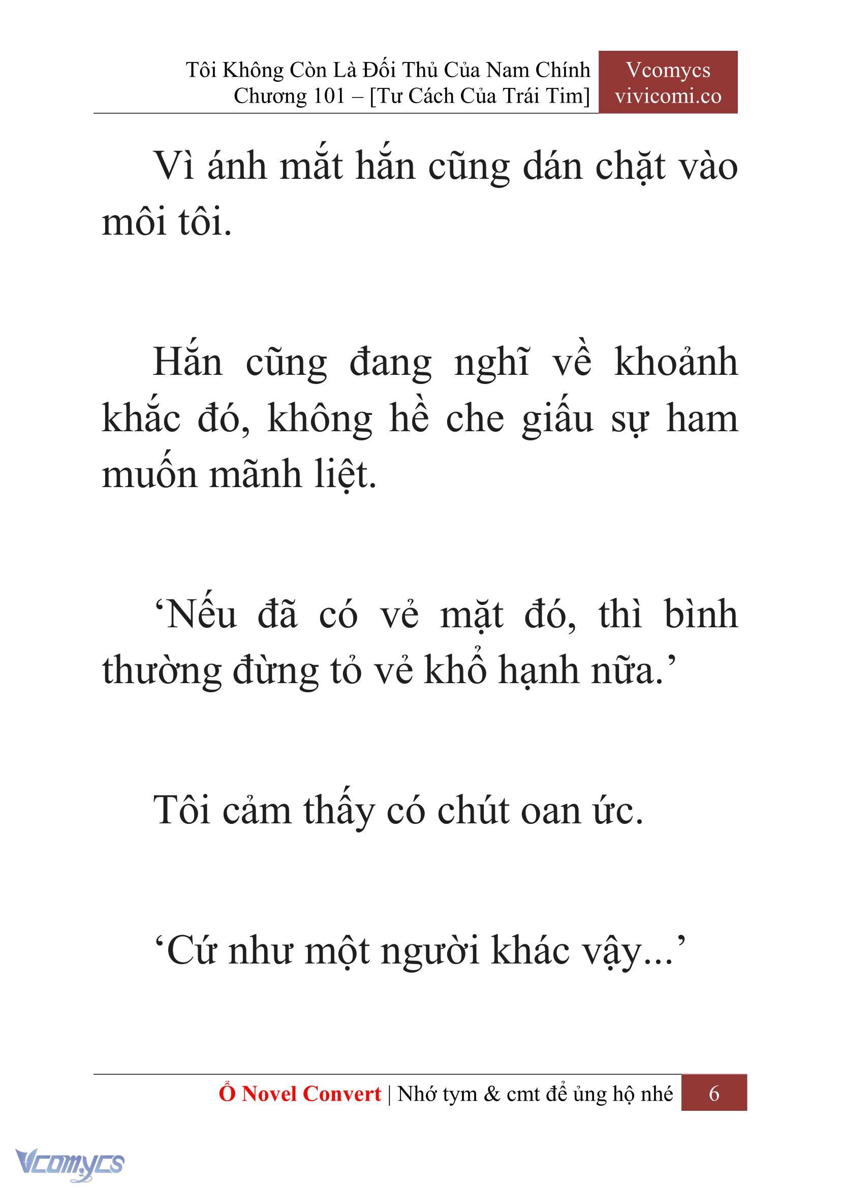 [Novel] Tôi Không Còn Là Đối Thủ Của Nam Chính Chap 101 - Trang 2